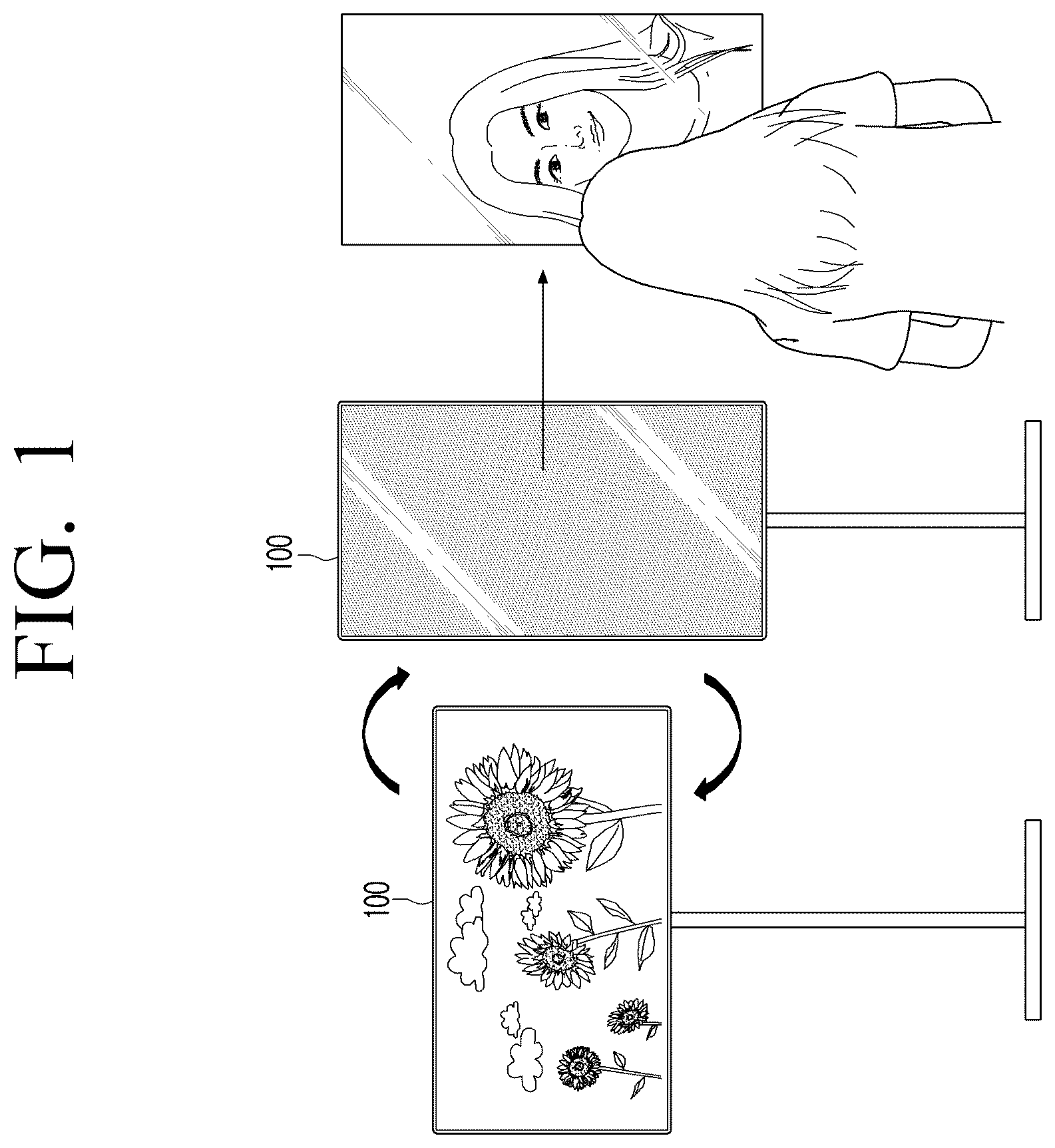 Patent US12504639 — Electronic apparatus and controlling method thereof — Figure 1