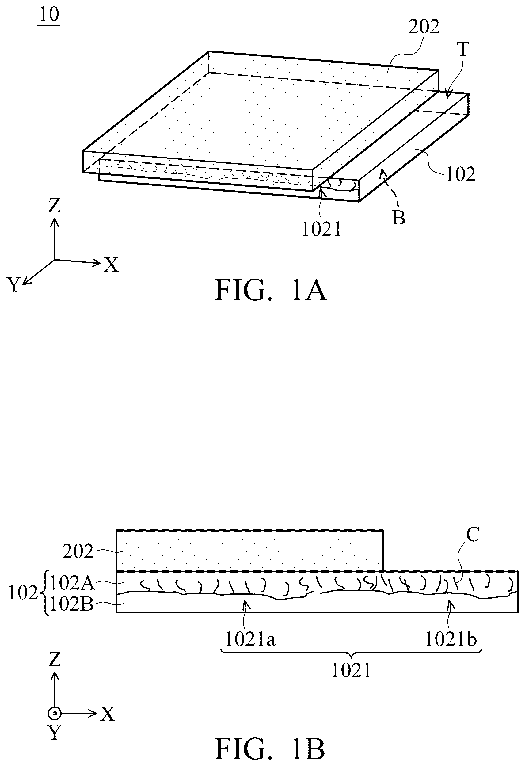Patent US12504657 — Electronic device with a side surface having both grinded and ungrinded portions — Figure 1
