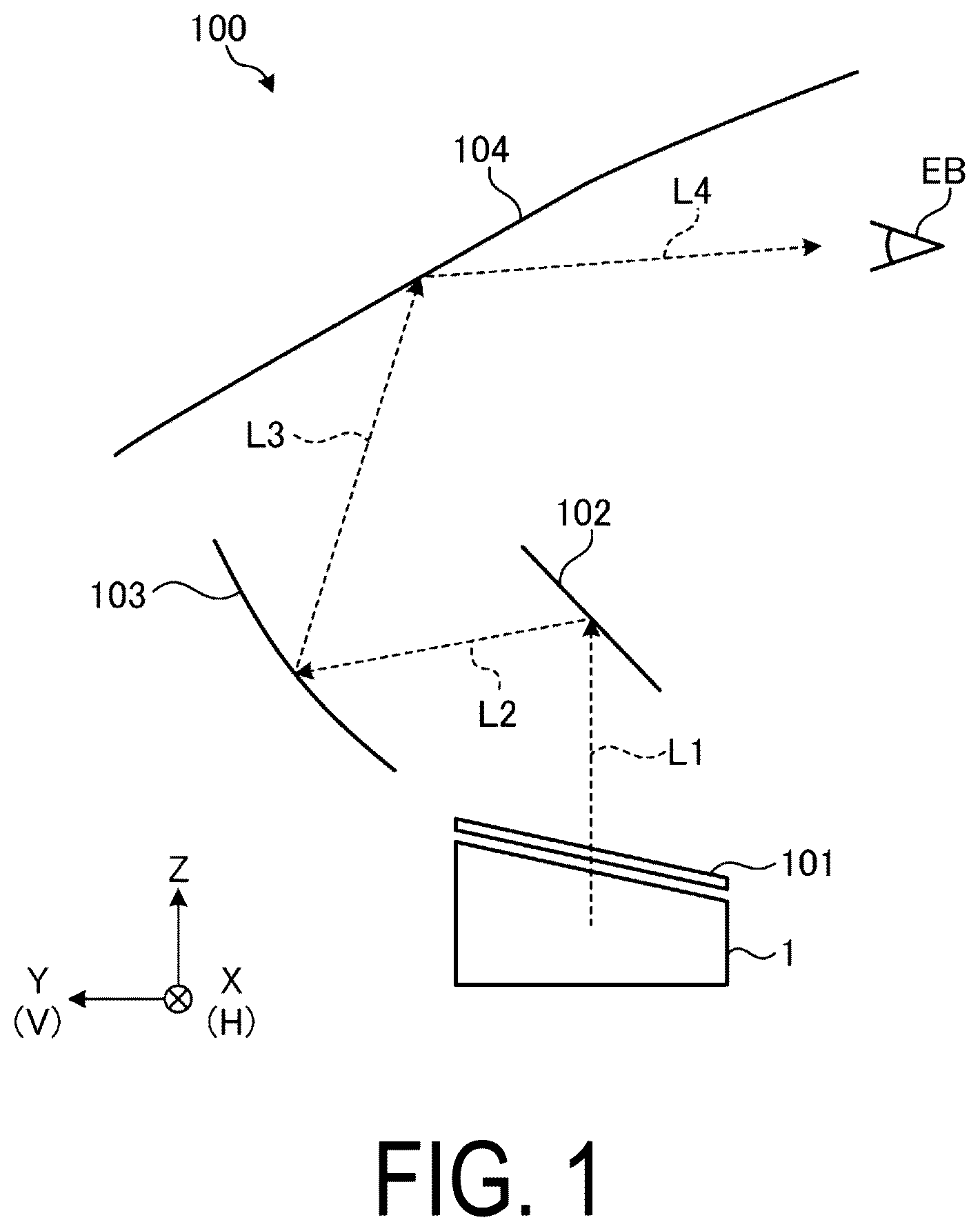 Patent US12504659 — Planar illumination device with local dimming — Figure 1
