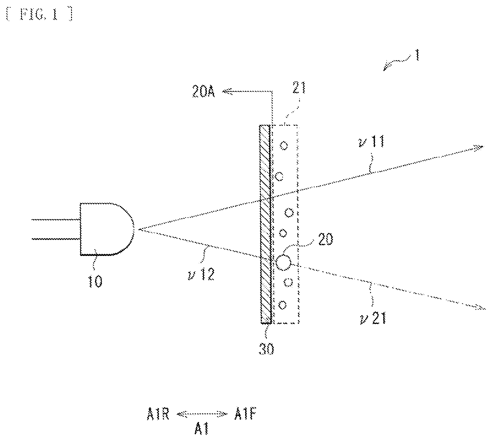 Patent US12504660 — Illumination device and display device — Figure 1