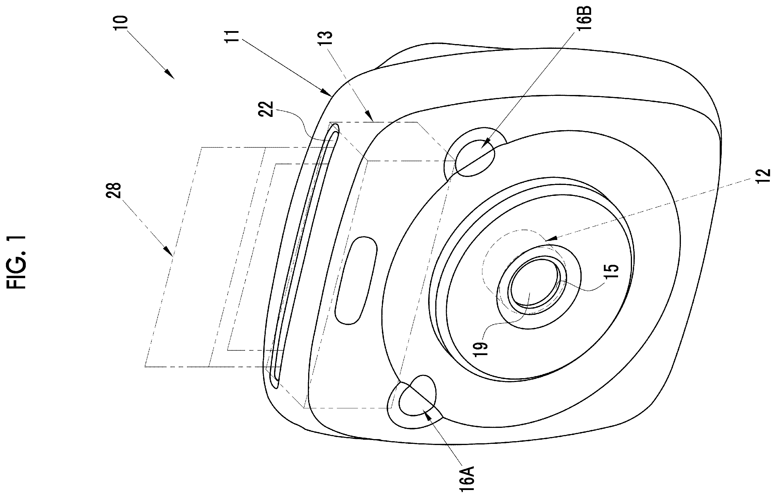 Patent US12504669 — Printer and digital camera including printer — Figure 1