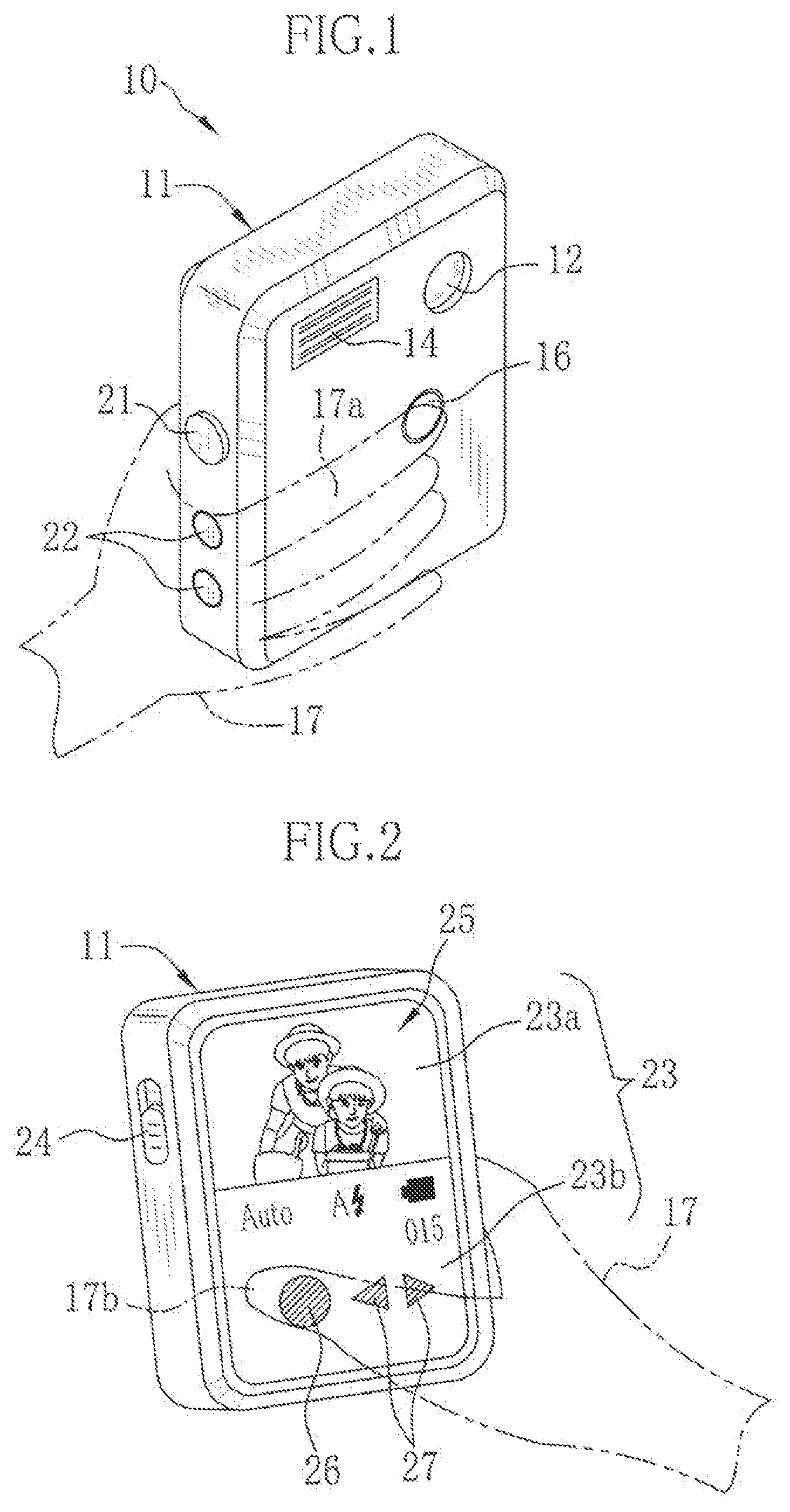 Patent US12504672 — Imaging apparatus with display and image display apparatus — Figure 1
