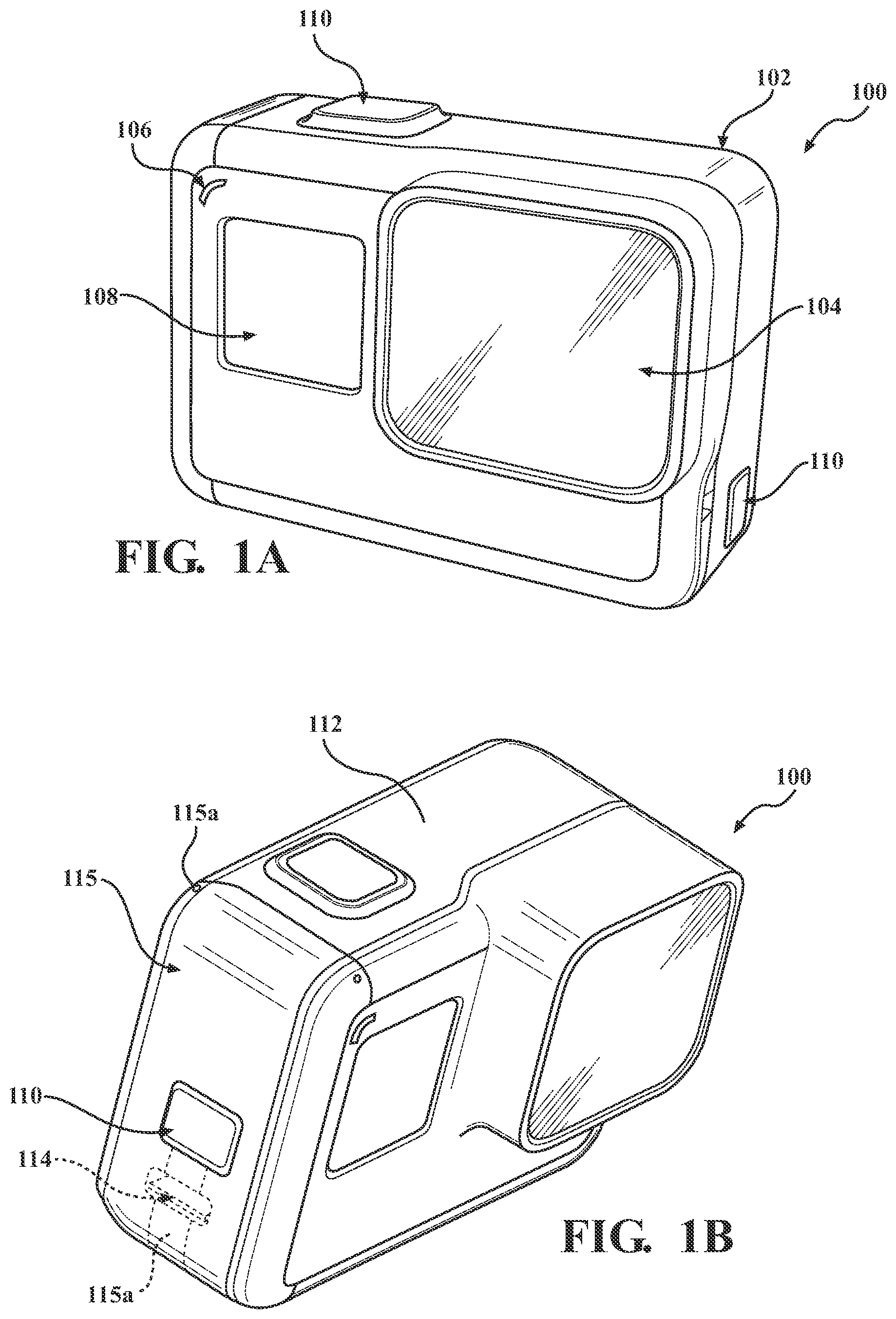 Patent US12504676 — Mounting systems for image capture devices — Figure 1
