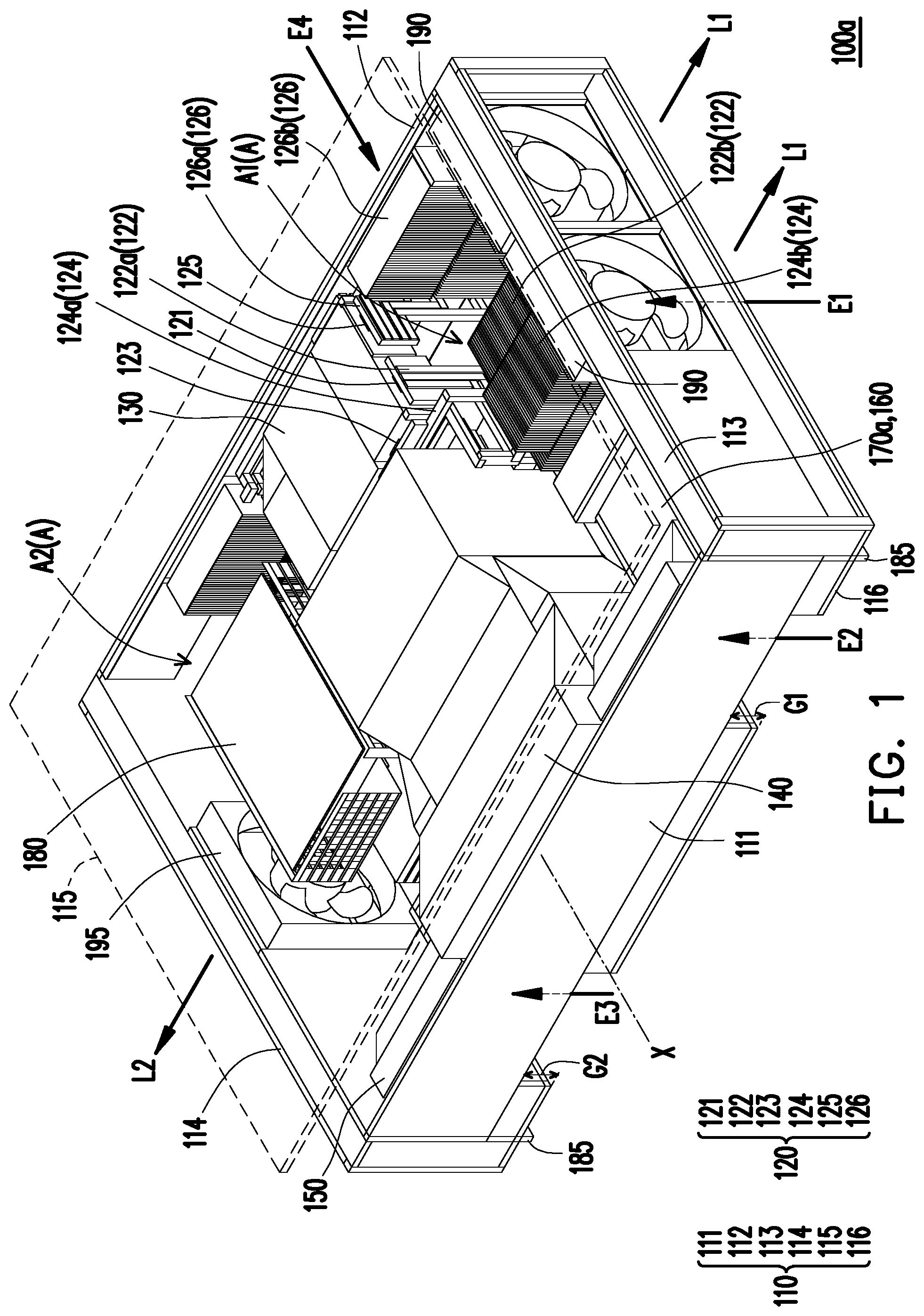 Patent US12504678 — Projection device — Figure 1