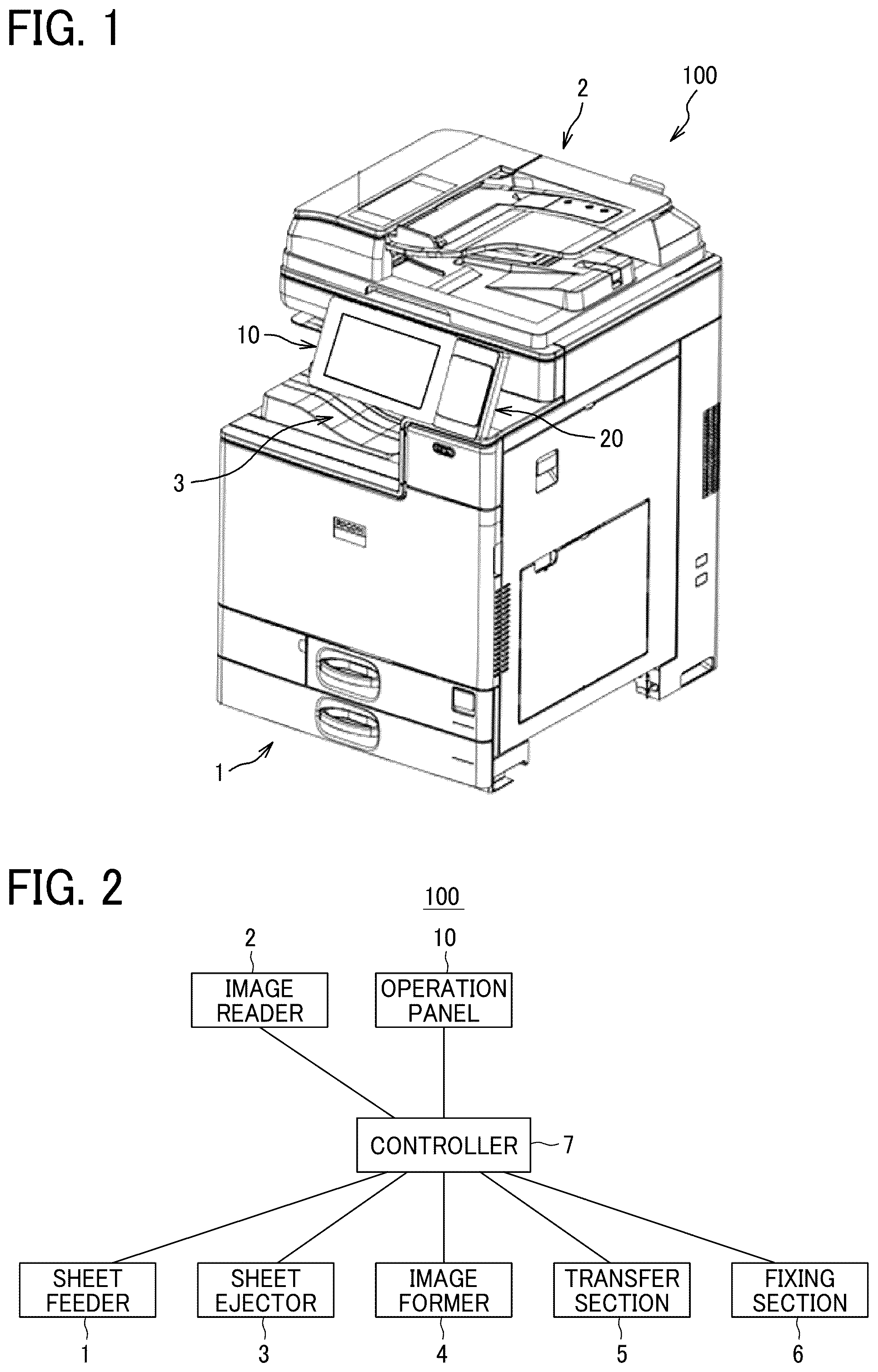 Patent US12504710 — Functional expansion unit, electronic device, and image forming apparatus — Figure 1