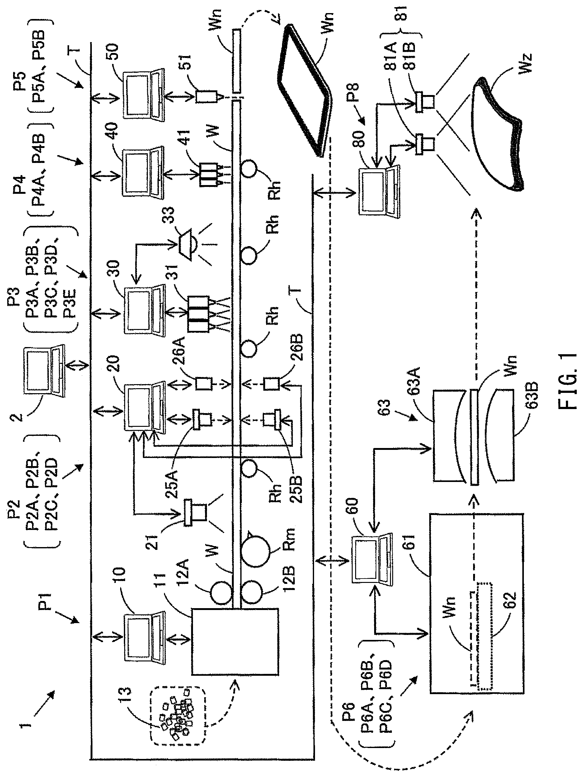 Patent US12504742 — Intermediate processing method for extruded resin sheet and heat press processing method for intermediate resin sheet with extruded resin sheet subjected to intermediate processing — Figure 1