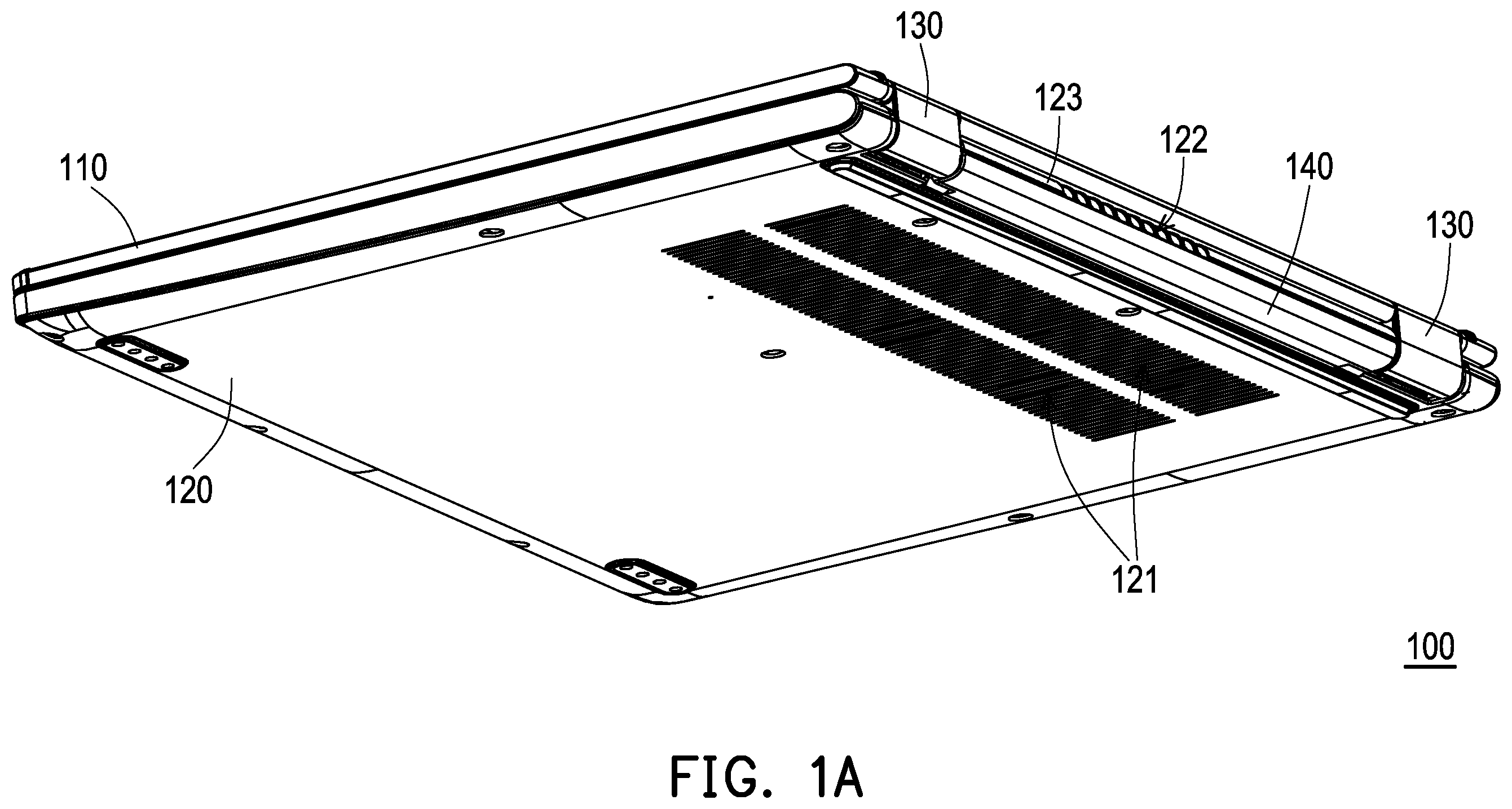 Patent US12504793 — Foldable electronic device — Figure 1