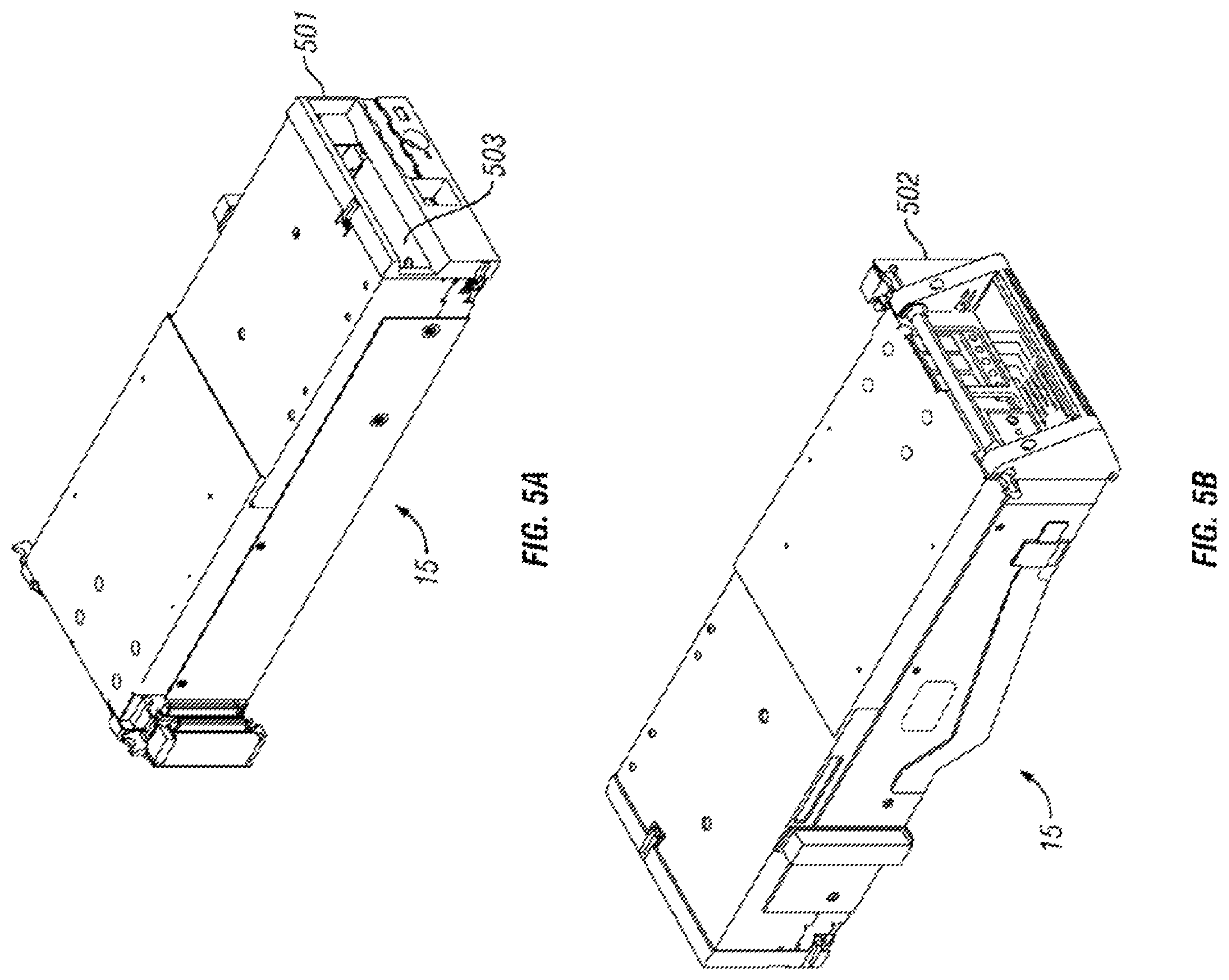 Patent US12504795 Figure 5 – Data storage library with service mode for protecting data storage drives