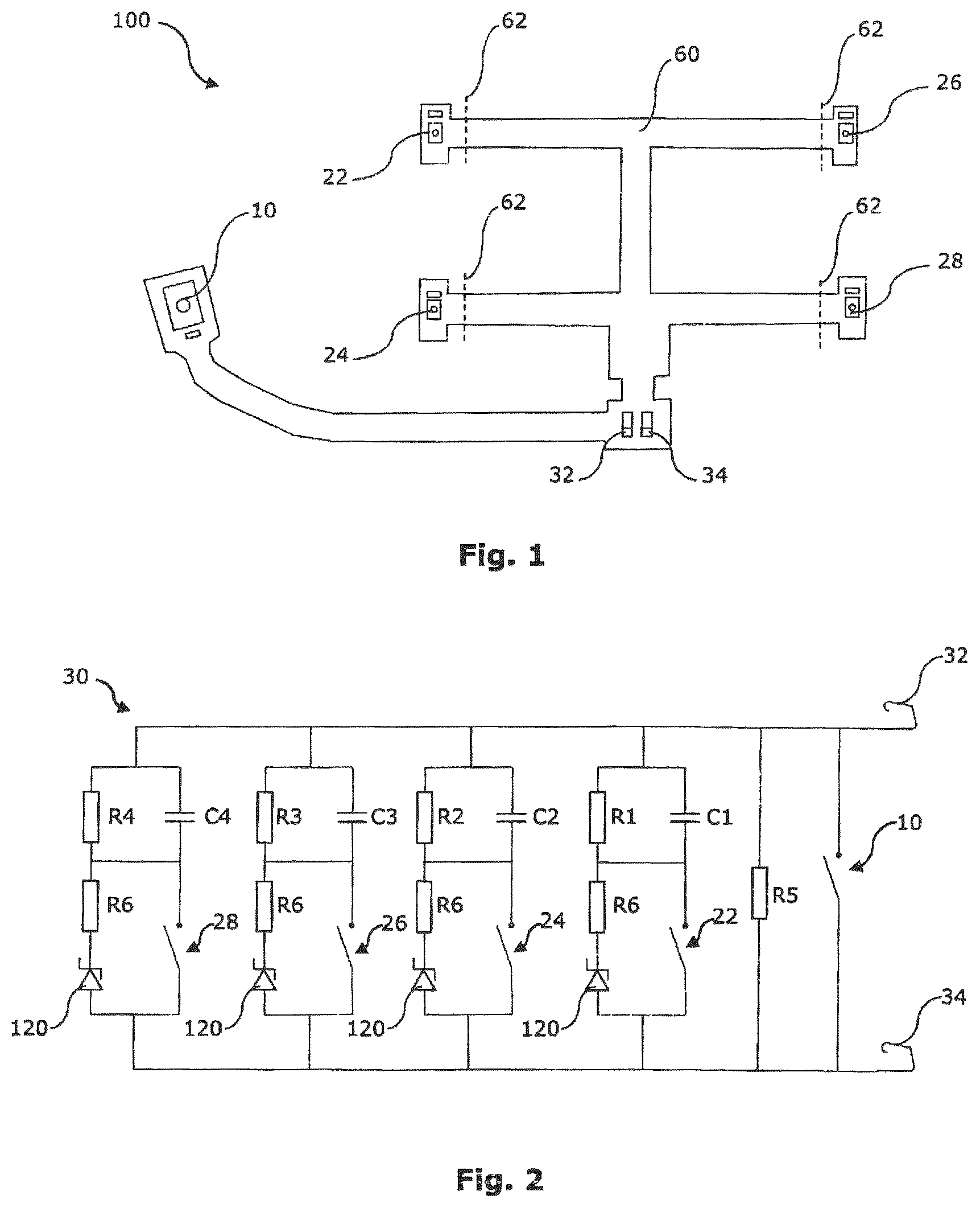 Patent US12504817 — Electrical circuit assembly for a glove — Figure 1