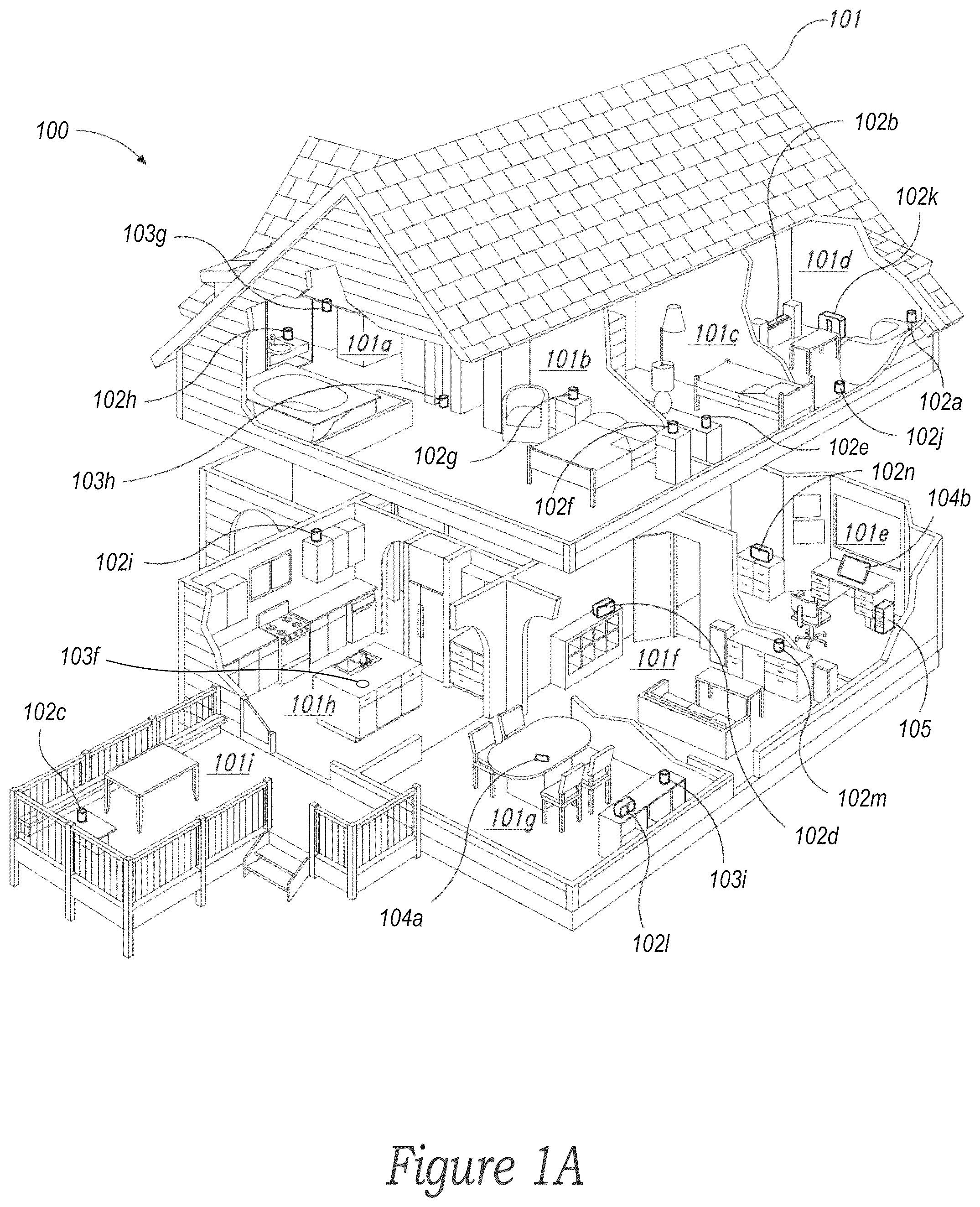 Patent US12504945 — Radio coexistence techniques for playback devices — Figure 1