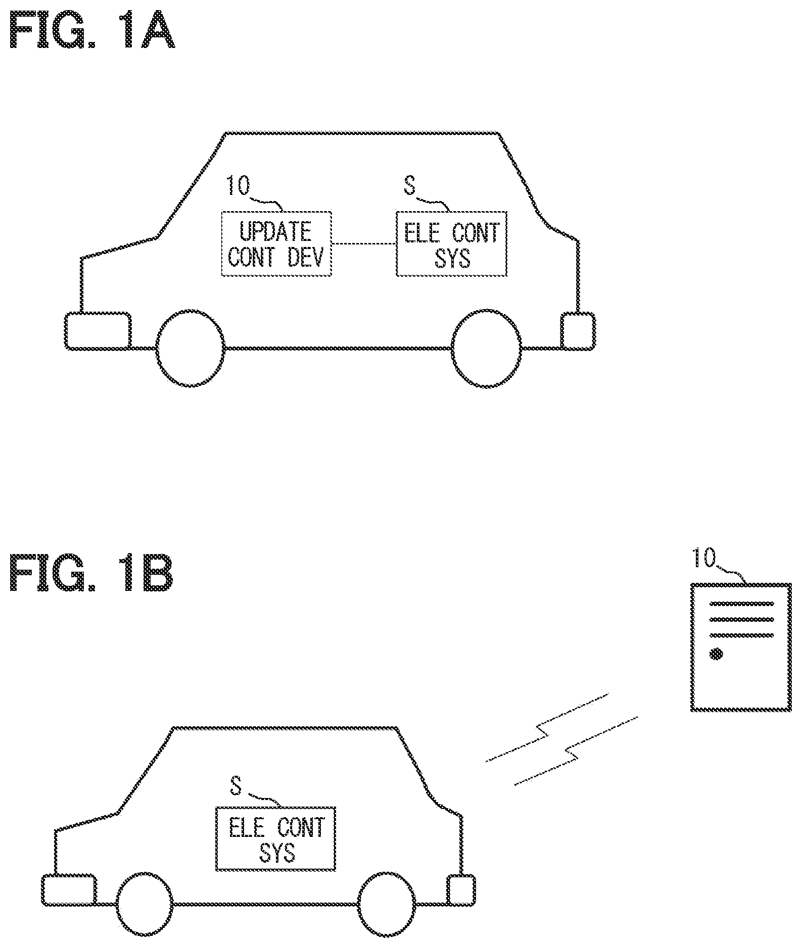 Patent US12504965 — Update control device, update control method, and non-transitory computer readable storage medium — Figure 1