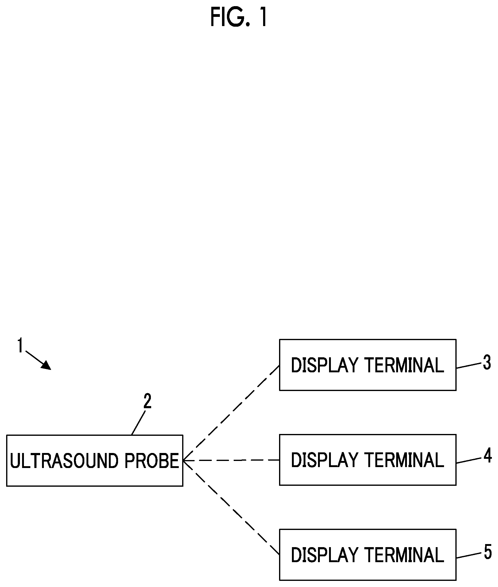 Patent US12508003 — Ultrasound system, ultrasound probe, control method of ultrasound system, and control method of ultrasound probe — Figure 1