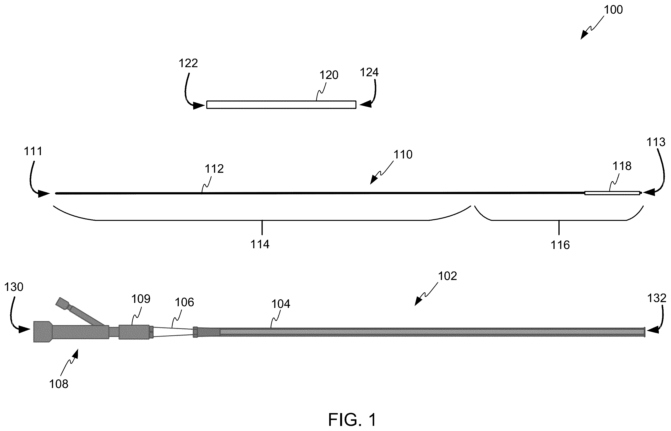 Patent US12508031 — Neurovascular flow diverter and delivery systems — Figure 1
