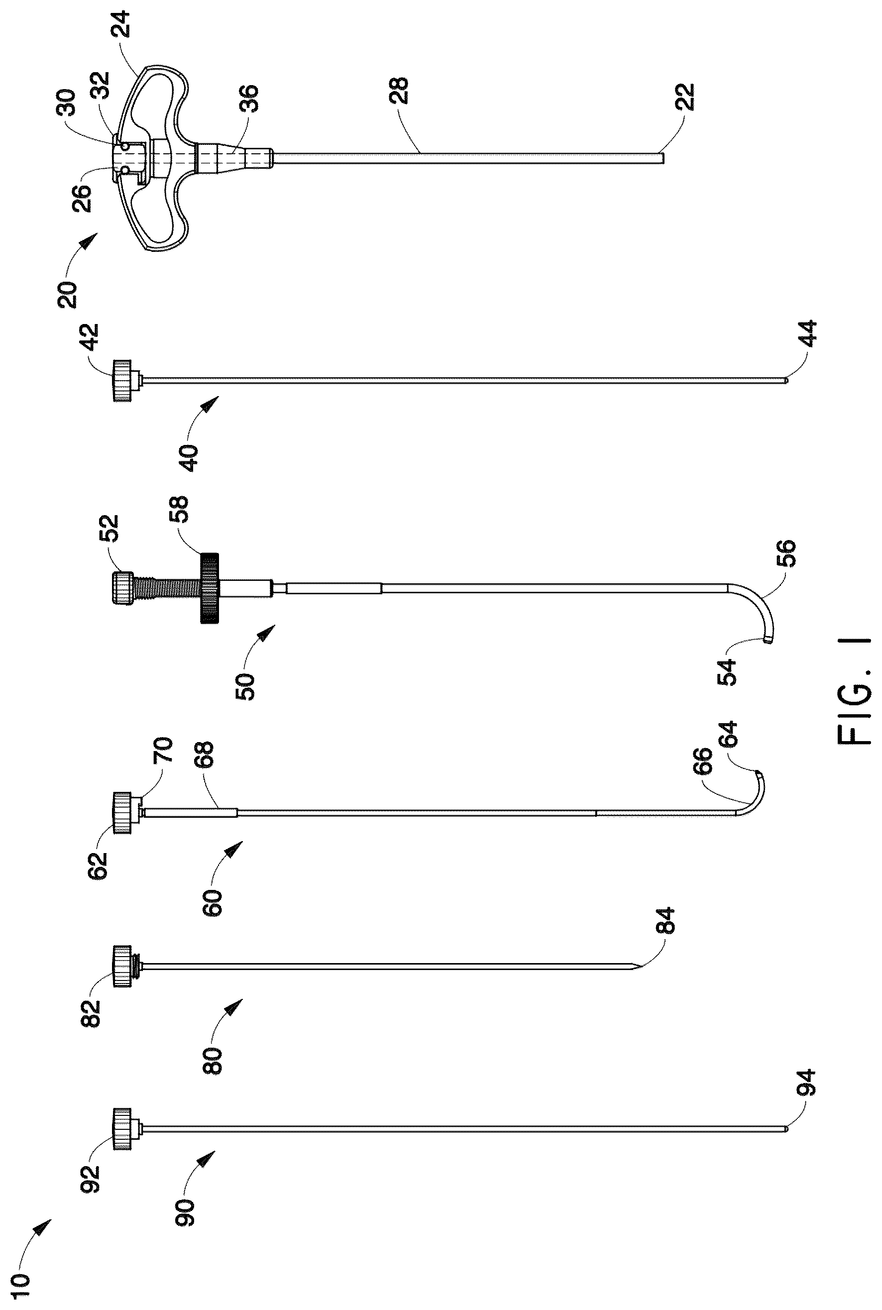 Patent US12508037 Figure 1 – Methods of navigation and treatment within a vertebral body