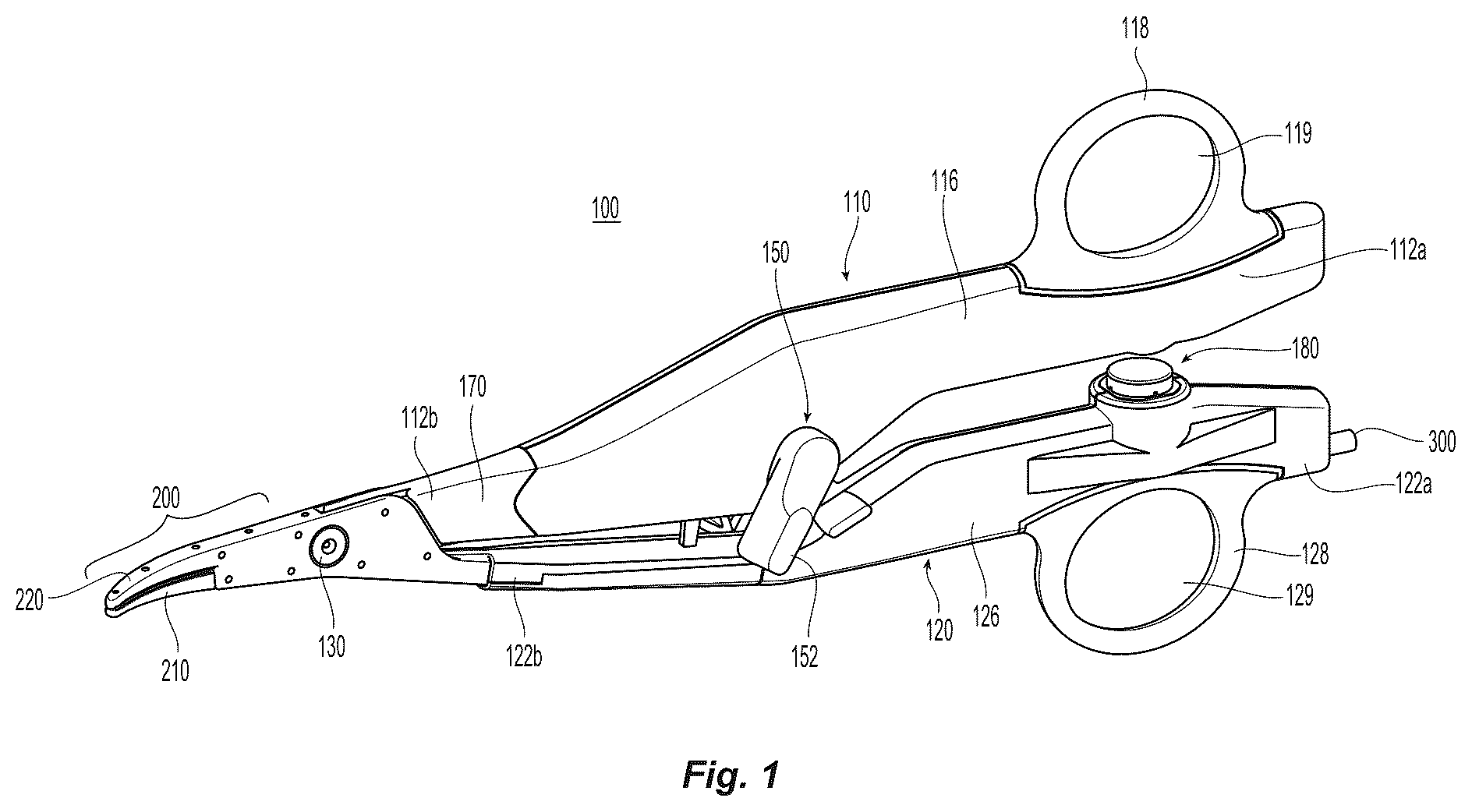 Patent US12508066 — Electrosurgical forceps for grasping, treating, and/or dividing tissue — Figure 1