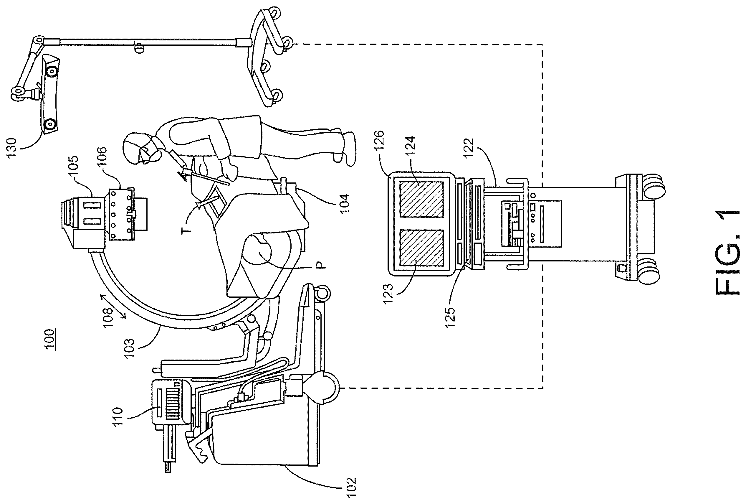 Patent US12508083 — System and method for image localization of effecters during a medical procedure — Figure 1