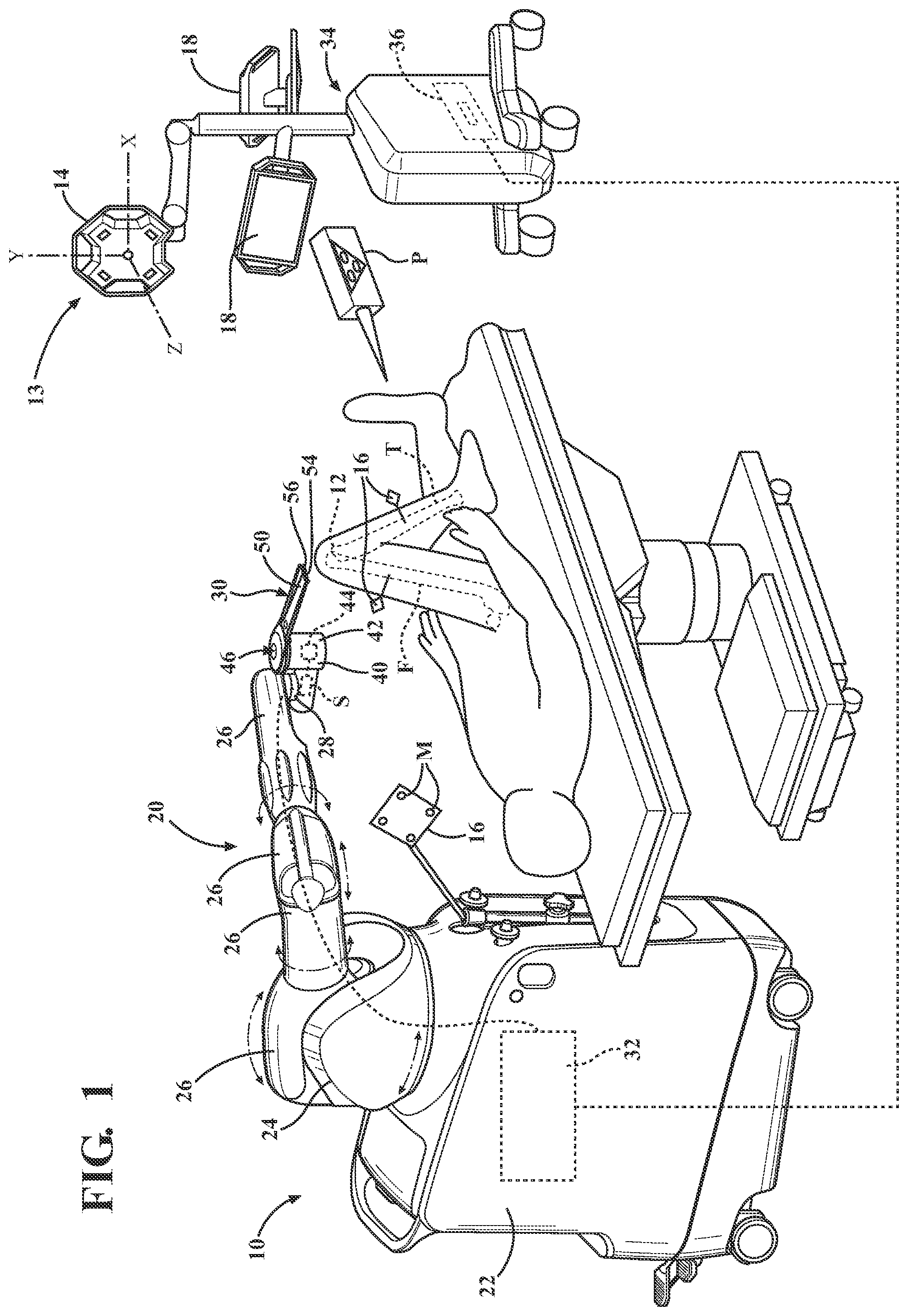 Patent US12508088 — Selectively automated robotic surgical system — Figure 1