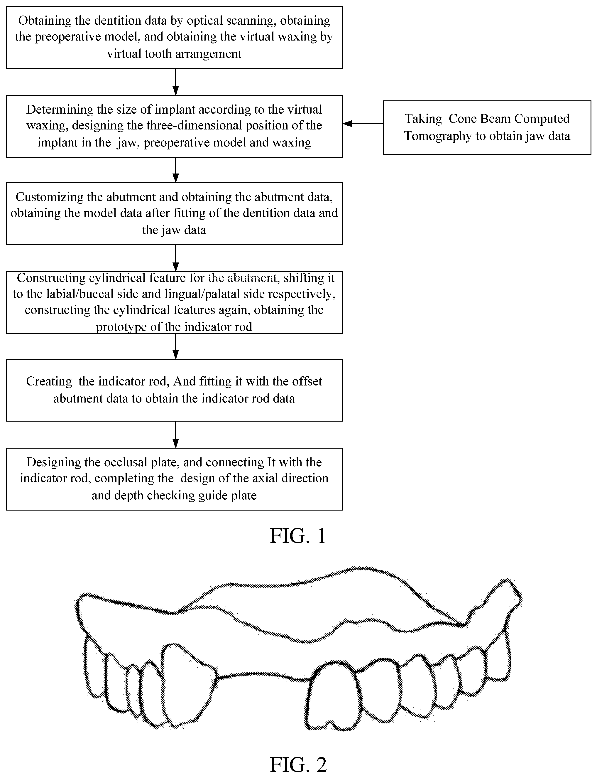 Patent US12508108 — Axial direction and depth checking guide plate for implanting and manufacture method thereof — Figure 1