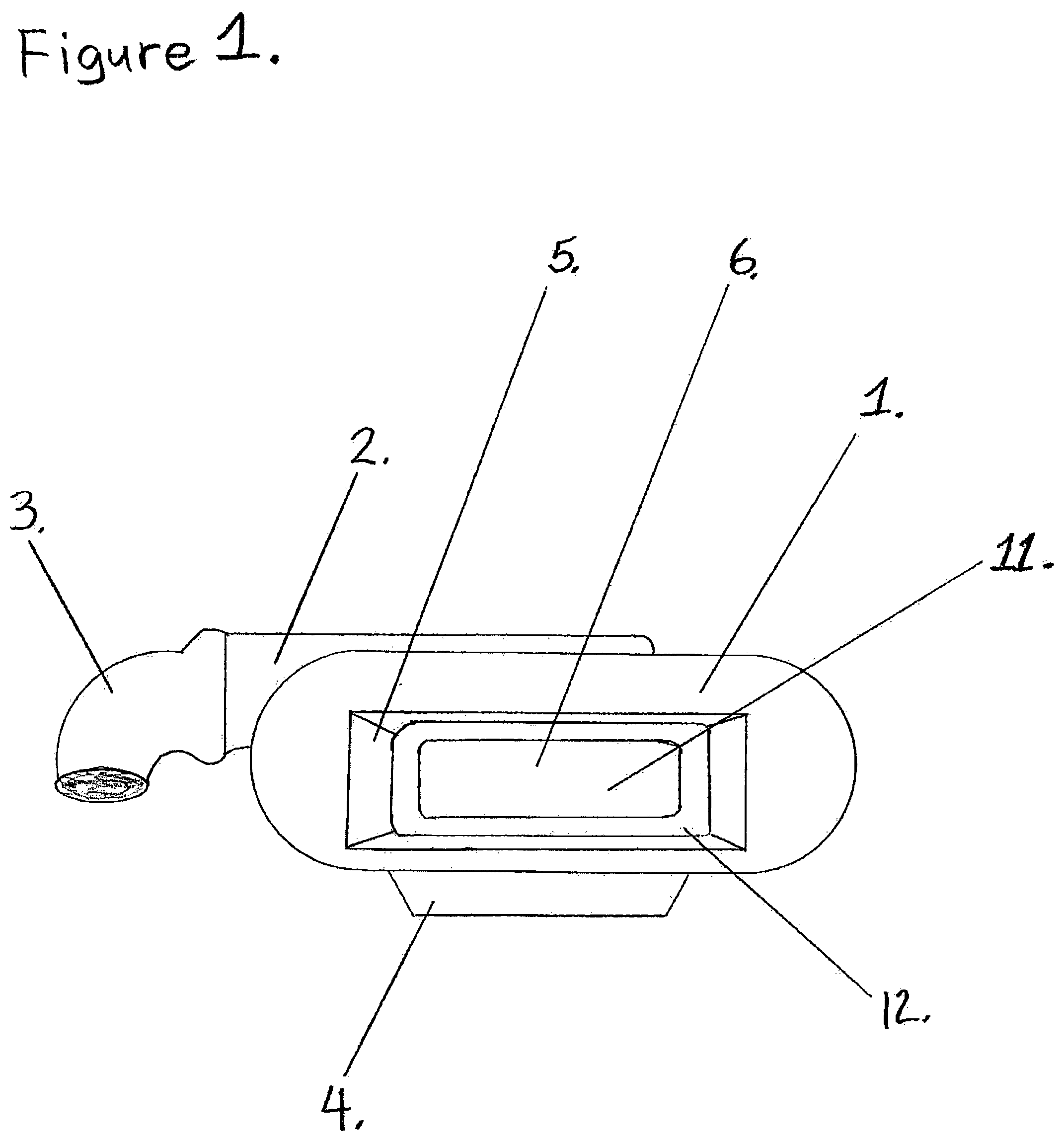 Patent US12508164 — Air collider repellent goggles — Figure 1