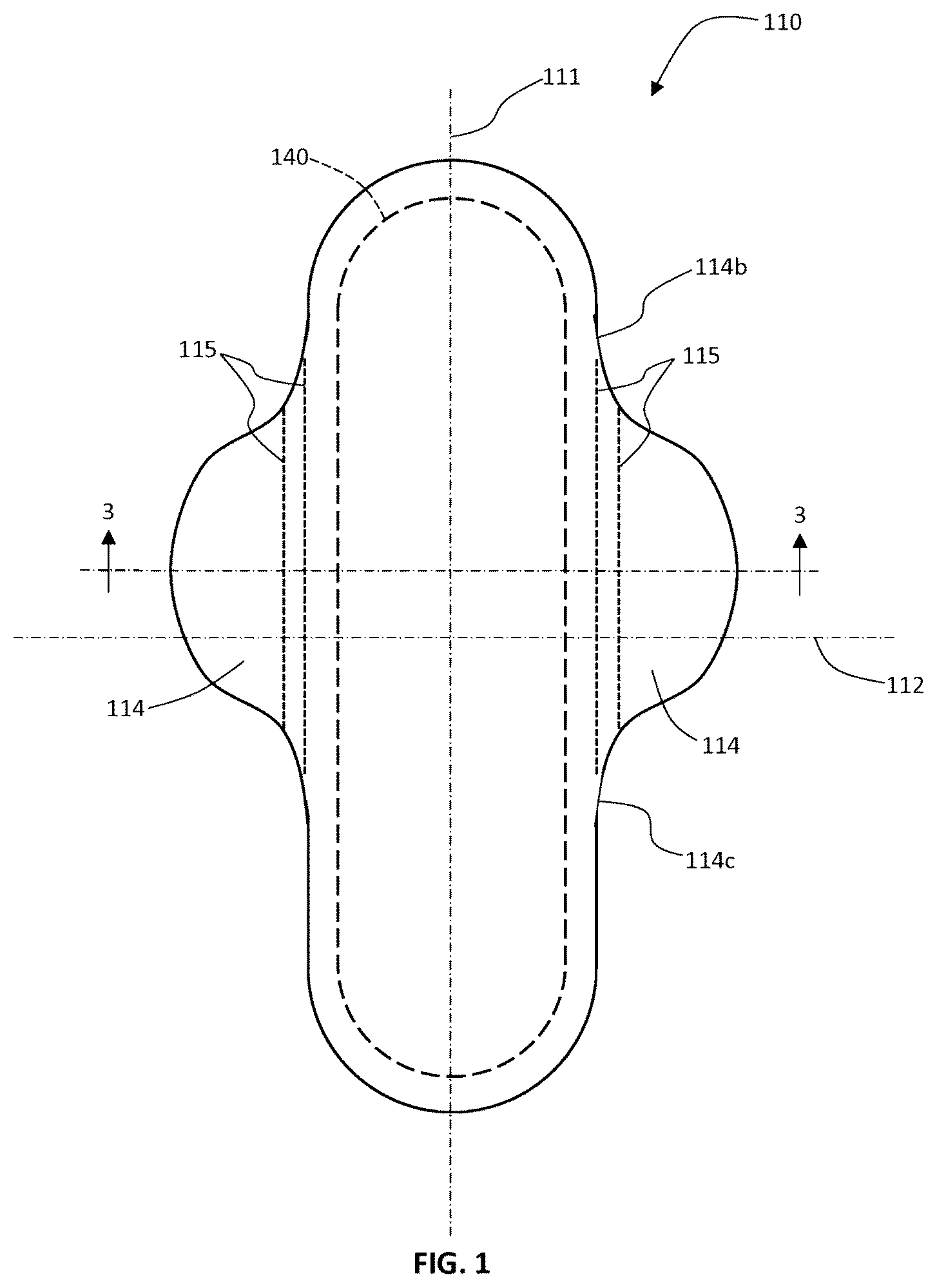 Patent US12508173 — Topsheets for absorbent articles — Figure 1