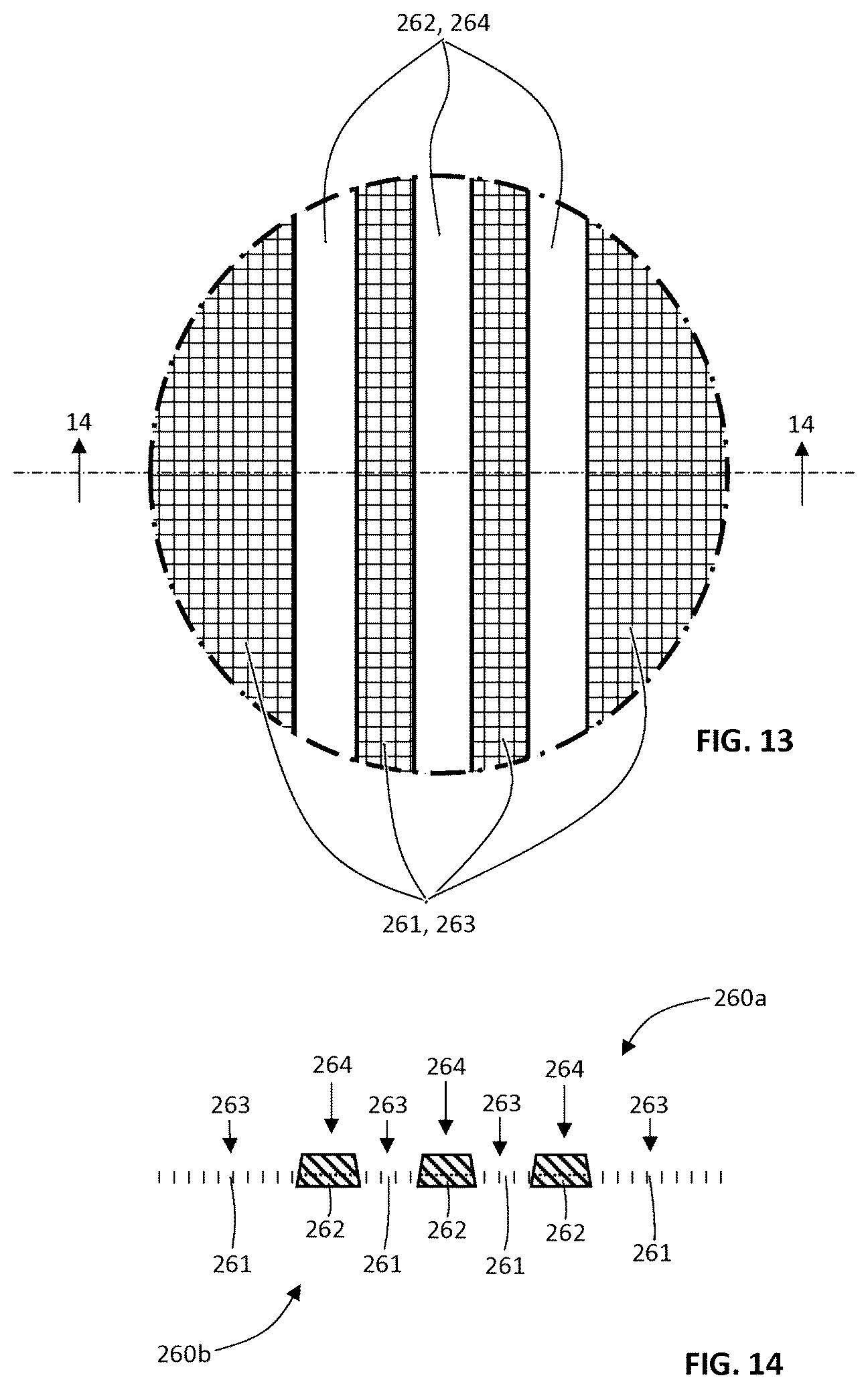 Patent US12508173 Figure 9 – Topsheets for absorbent articles