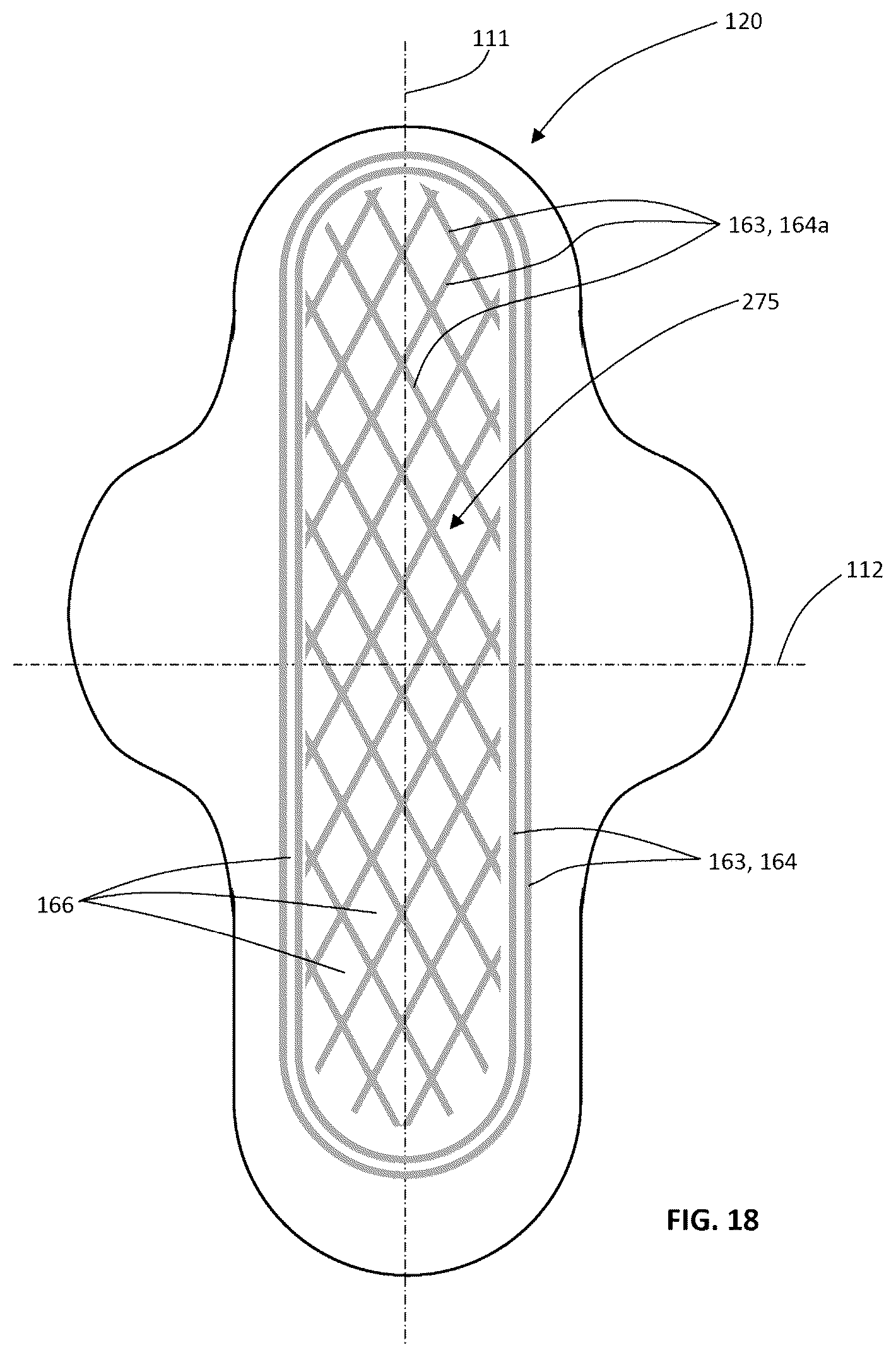 Patent US12508173 Figure 11 – Topsheets for absorbent articles