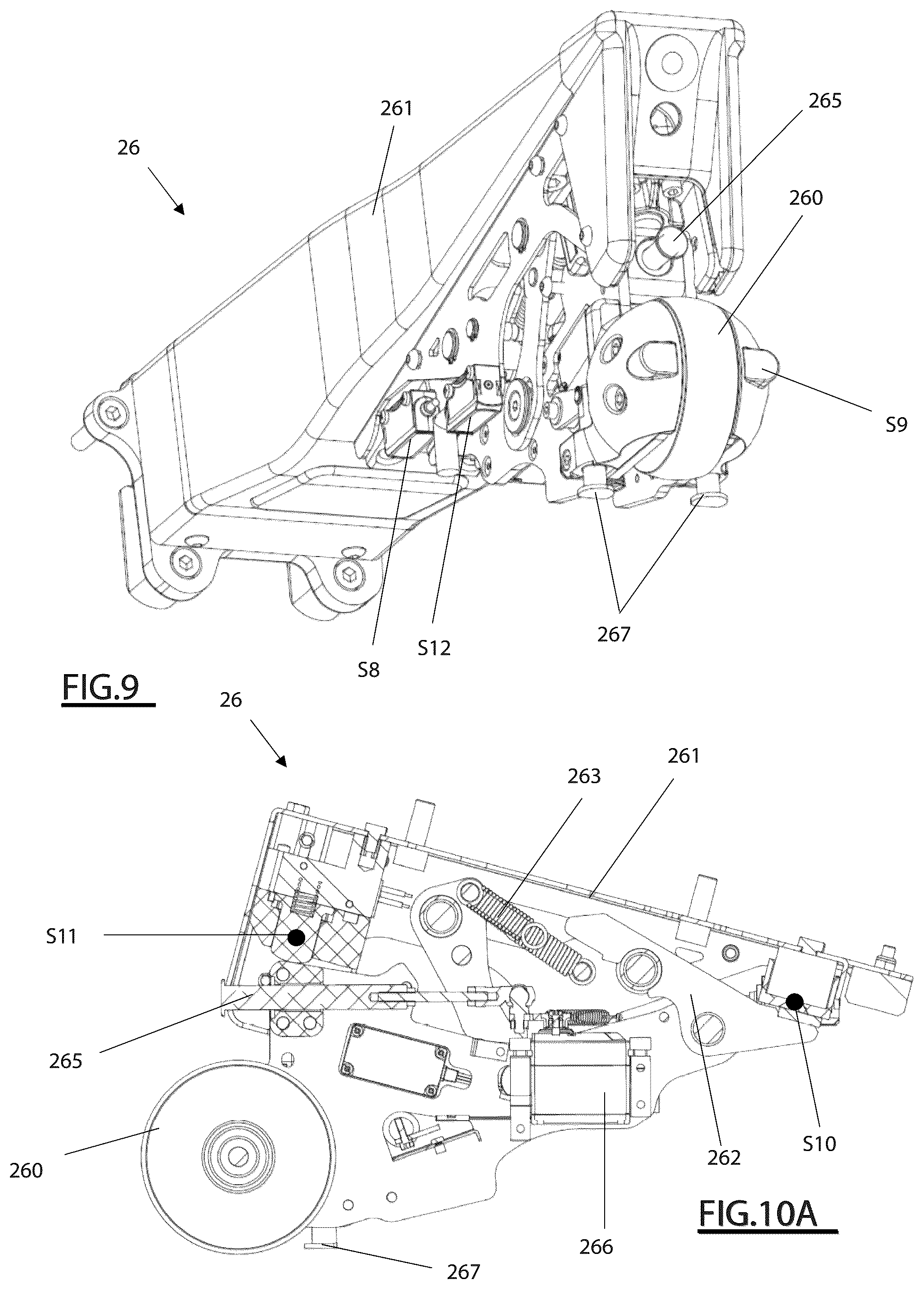 Patent US12508178 Figure 6 – Ambulance stretcher