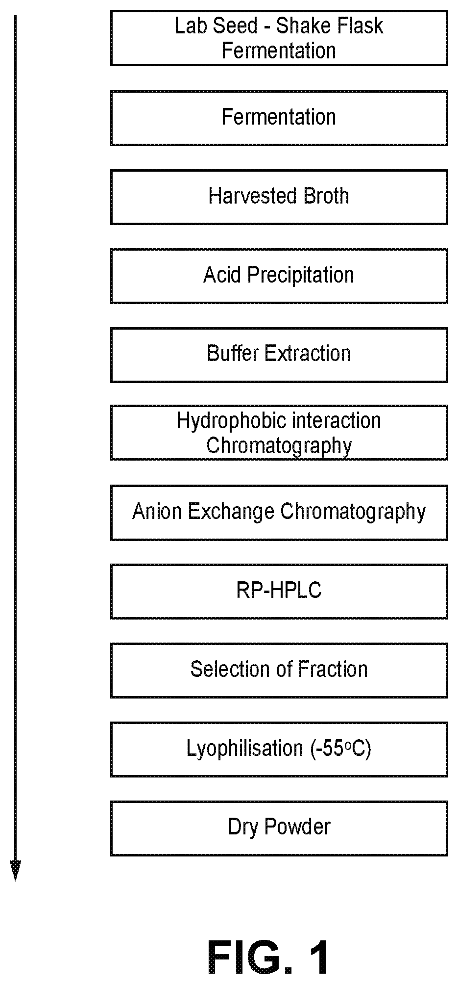 Patent US12508216 — Process for the preparation of antimalassezia powder — Figure 1