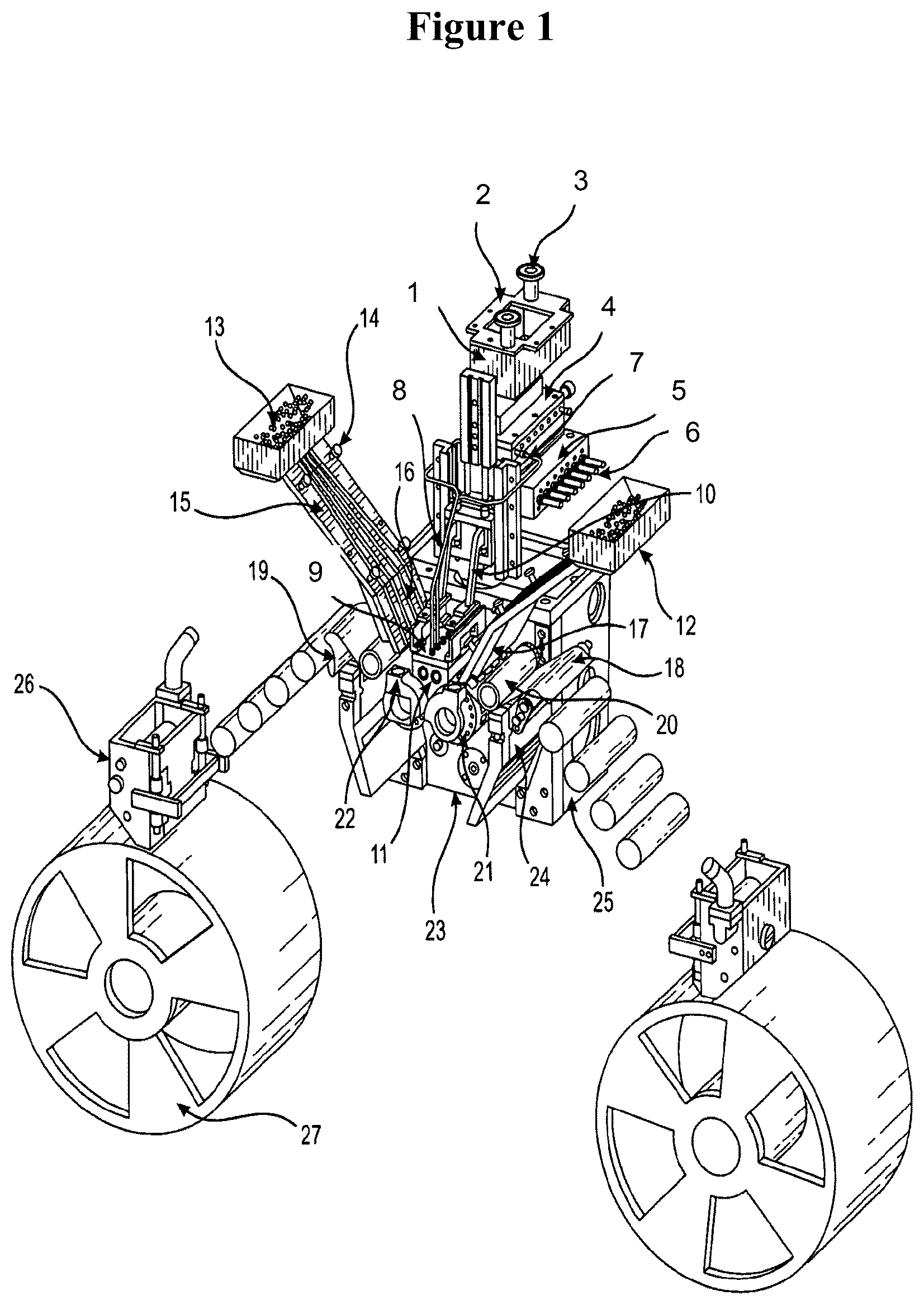 Patent US12508232 — Pre-filling system to eliminate bubbles inside capsules having a solid dosage forms within said capsules — Figure 1