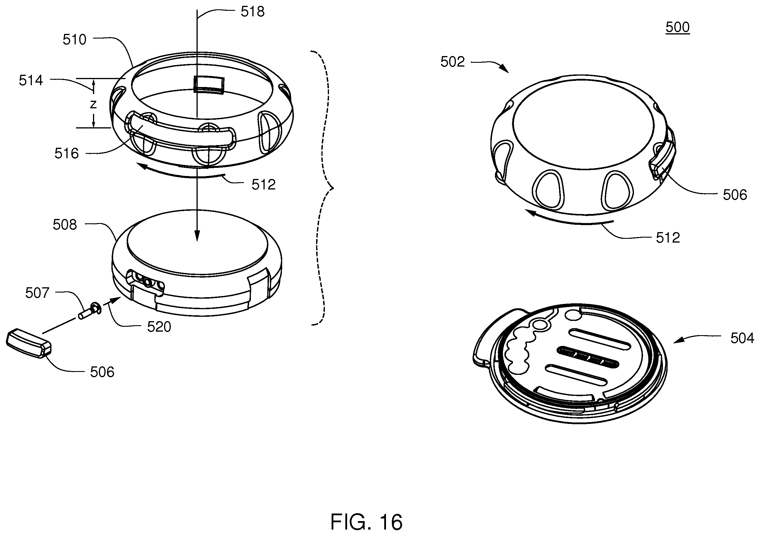 Patent US12508360 Figure 20 – Infusion pump assembly