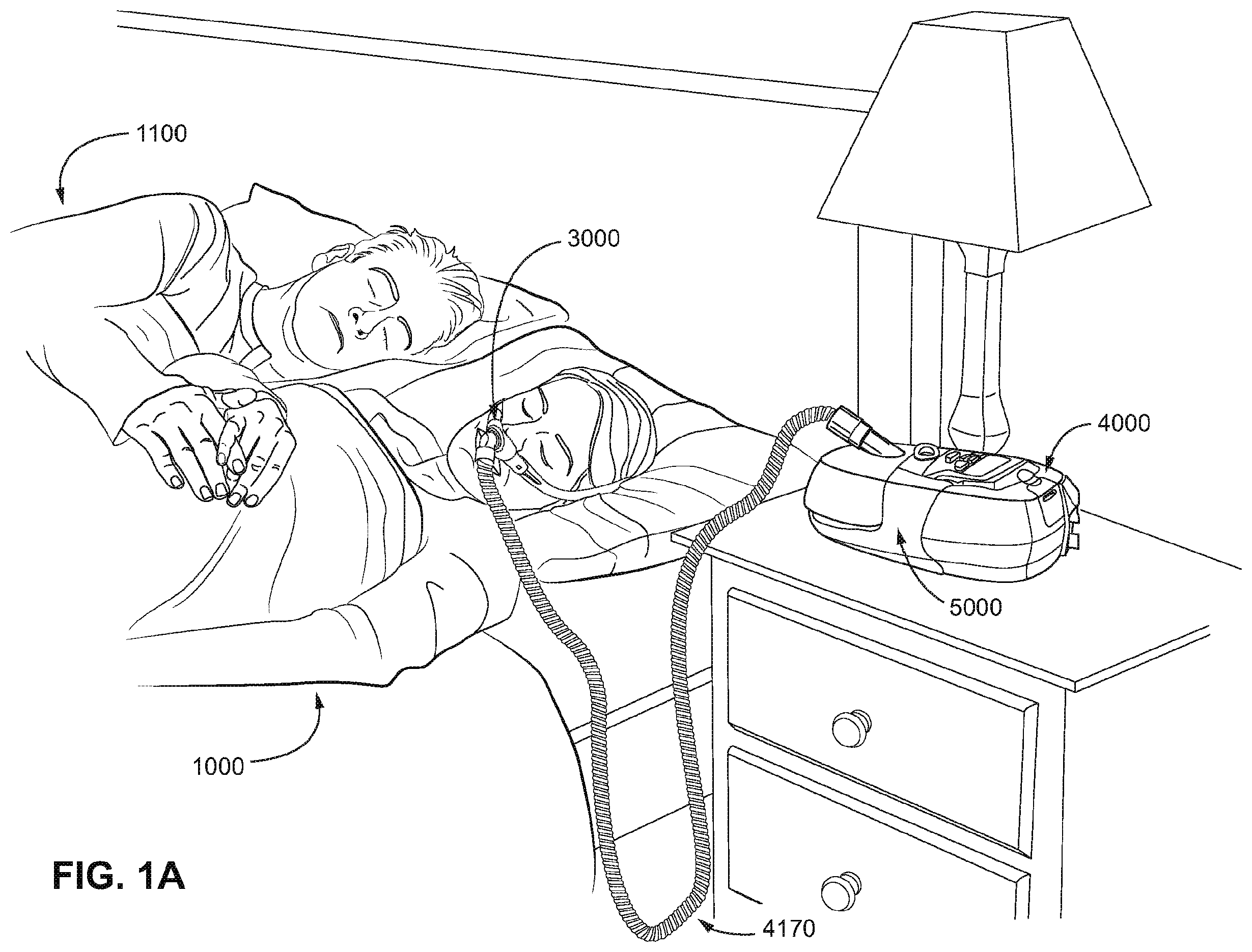 Patent US12508384 Figure 1 – Cushion module for a patient interface