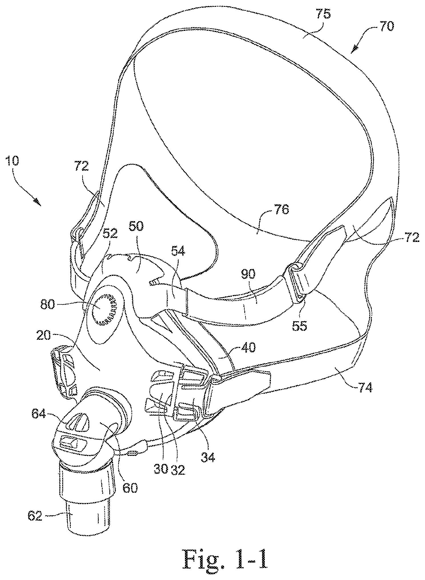 Patent US12508386 — Mask system — Figure 1