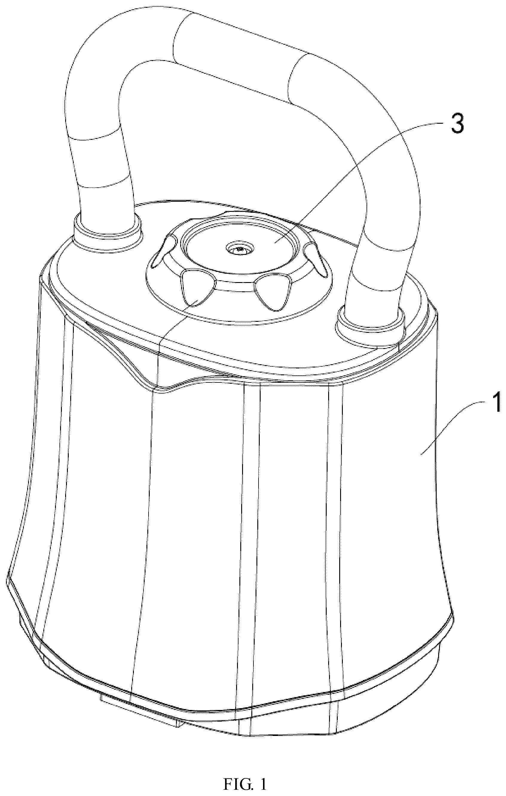 Patent US12508462 — Adjustable kettlebell and kettlebell kit — Figure 1