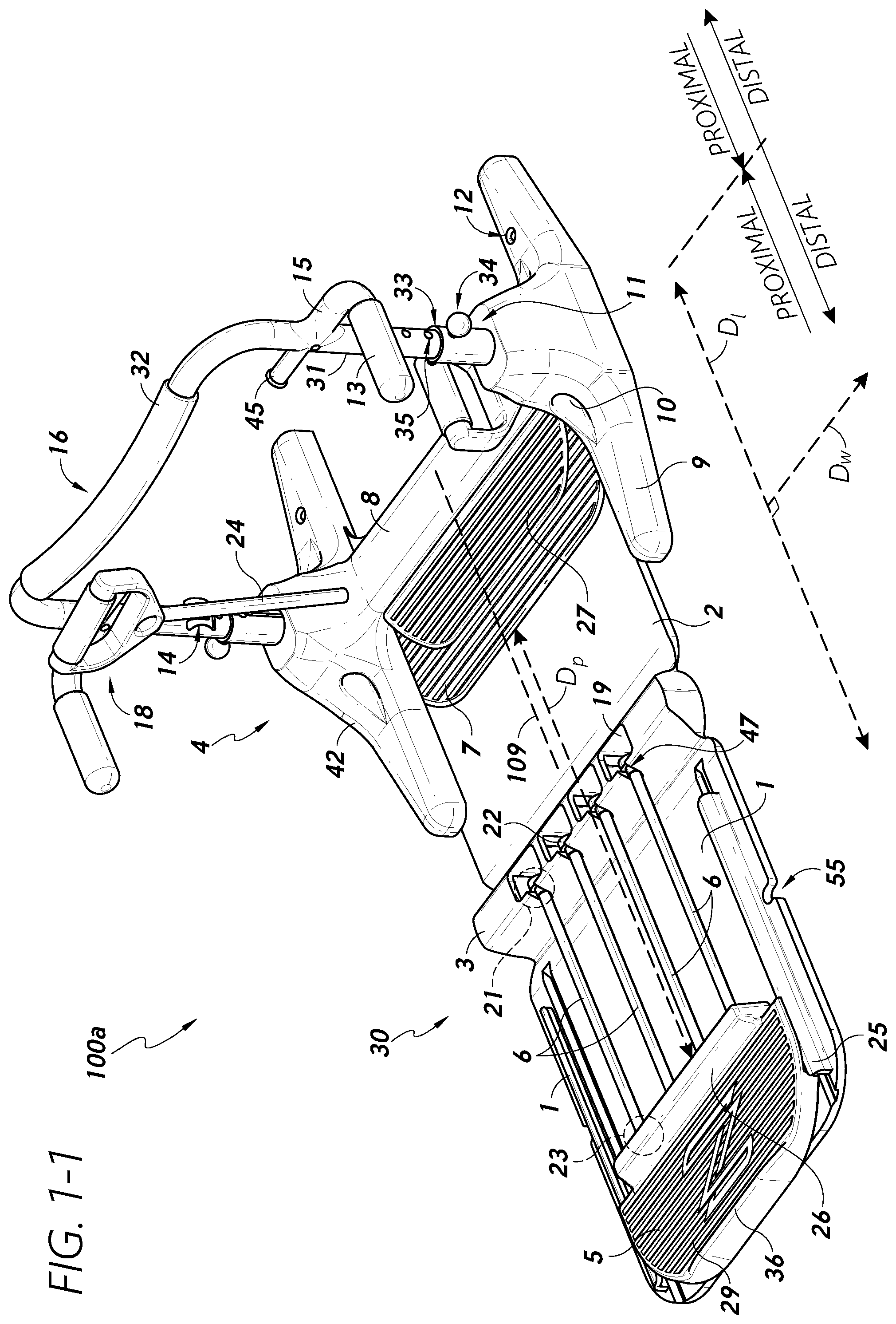 Patent US12508470 — Glide platform assemblies — Figure 1