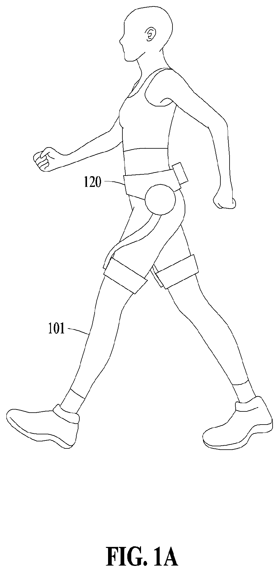 Patent US12508473 — Wearable device and electronic device for providing feedback to user cross-reference to related applications — Figure 1
