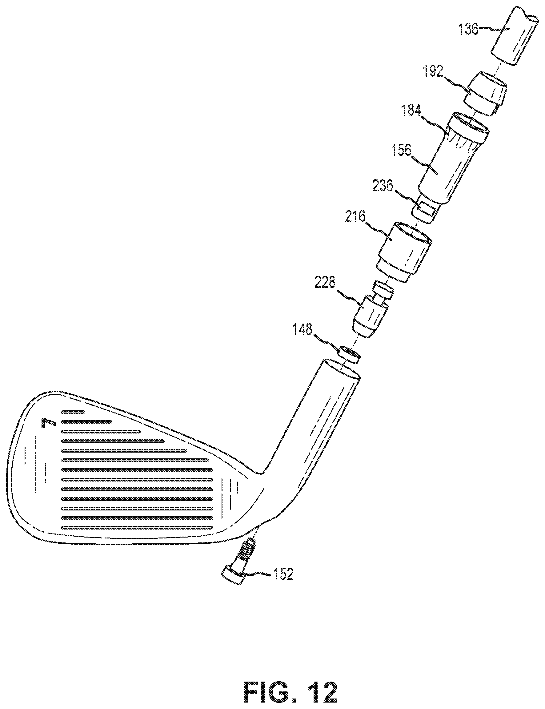 Patent US12508477 Figure 10 – Golf club heads with golf coupling mechanisms