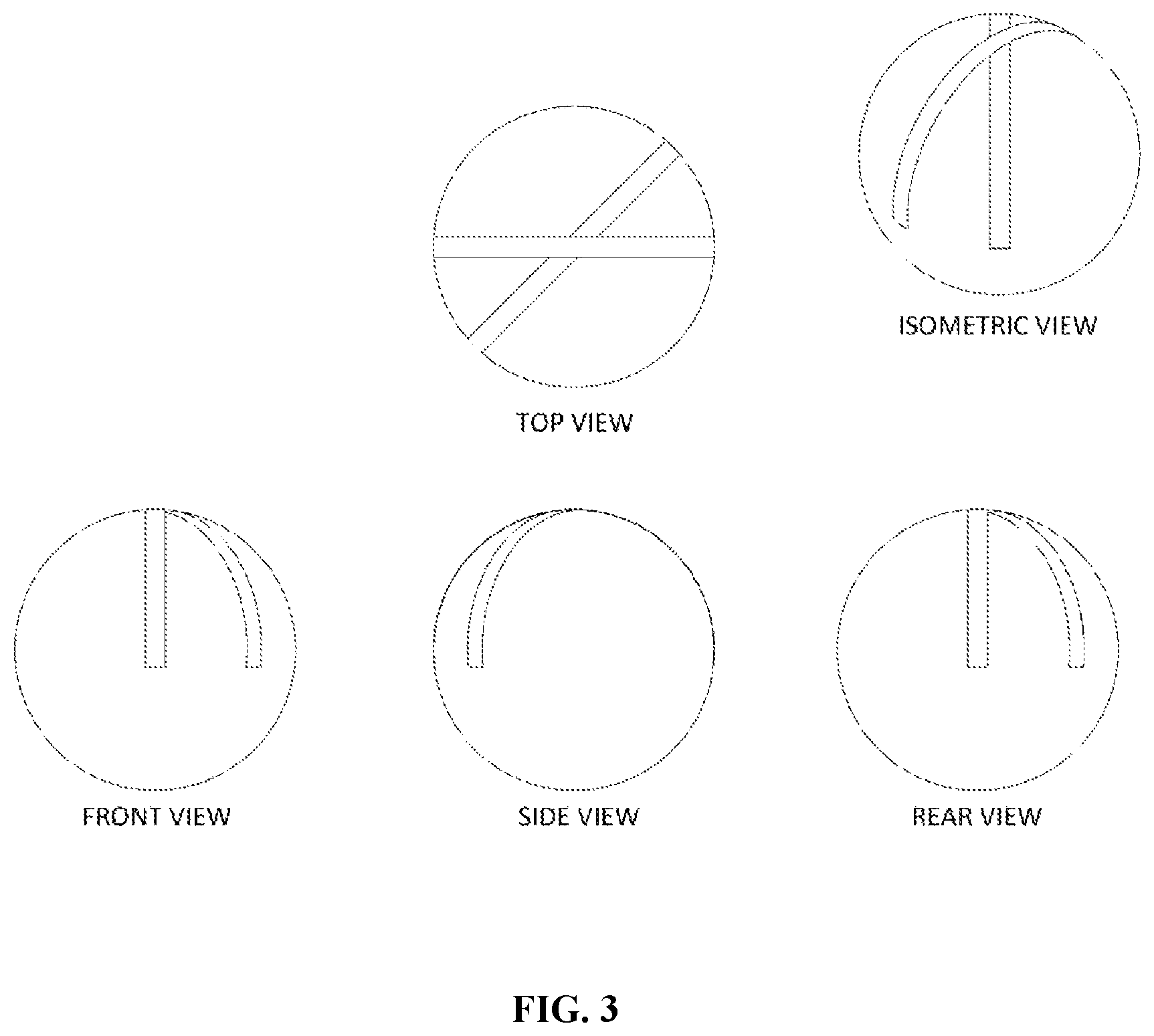 Patent US12508487 Figure 3 – Golf ball having at least one radar detectable mark