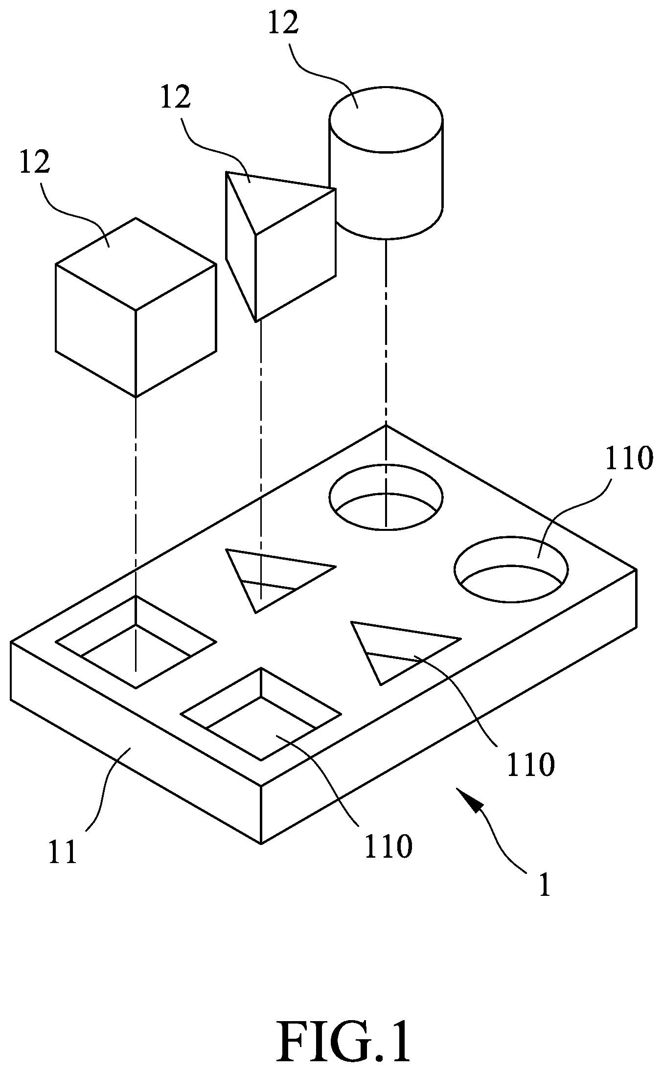 Patent US12508491 — Hand rehabilitation system using interactive augmented reality — Figure 1