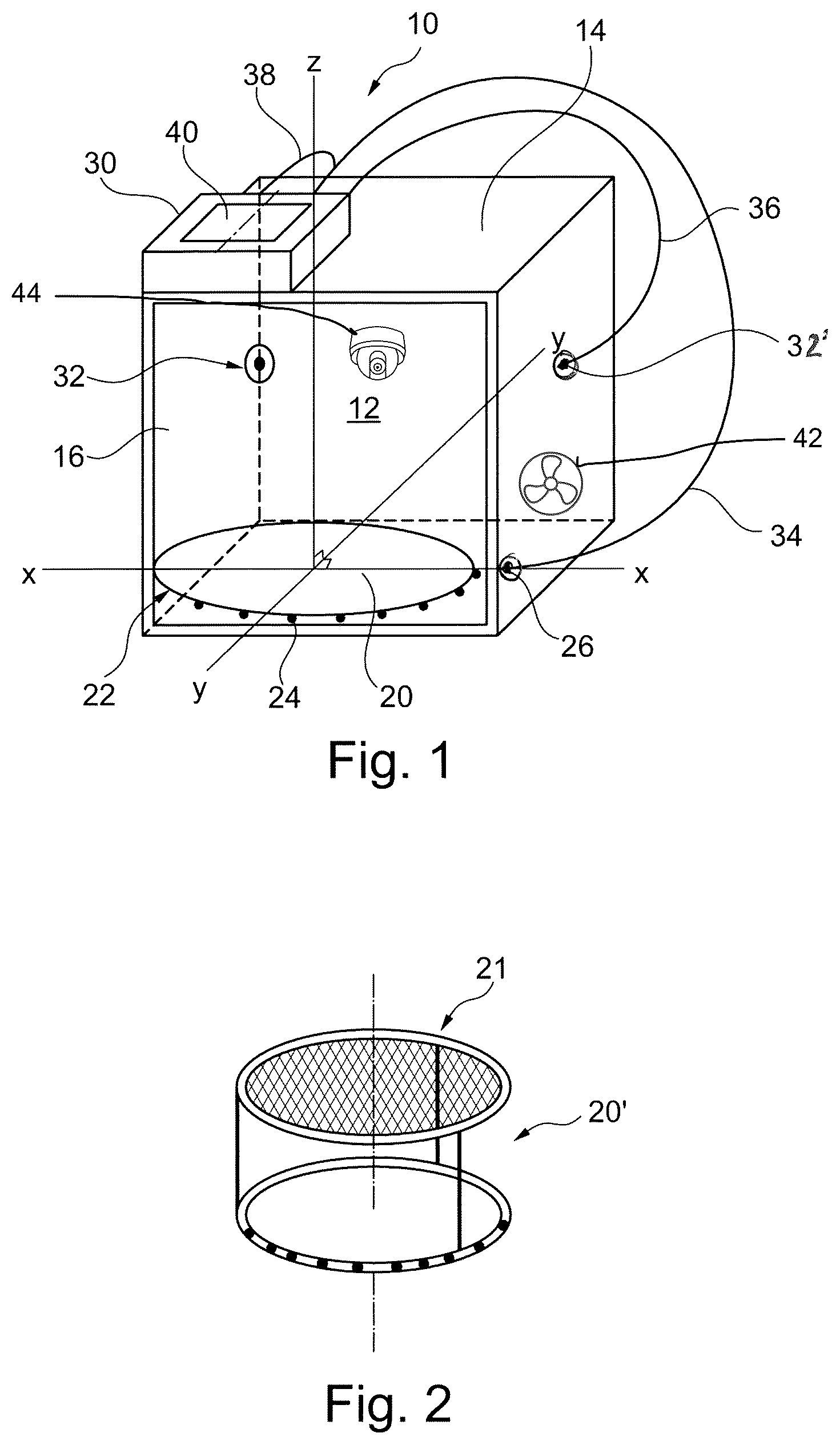 Patent US12508613 — Impregnating device and method — Figure 1