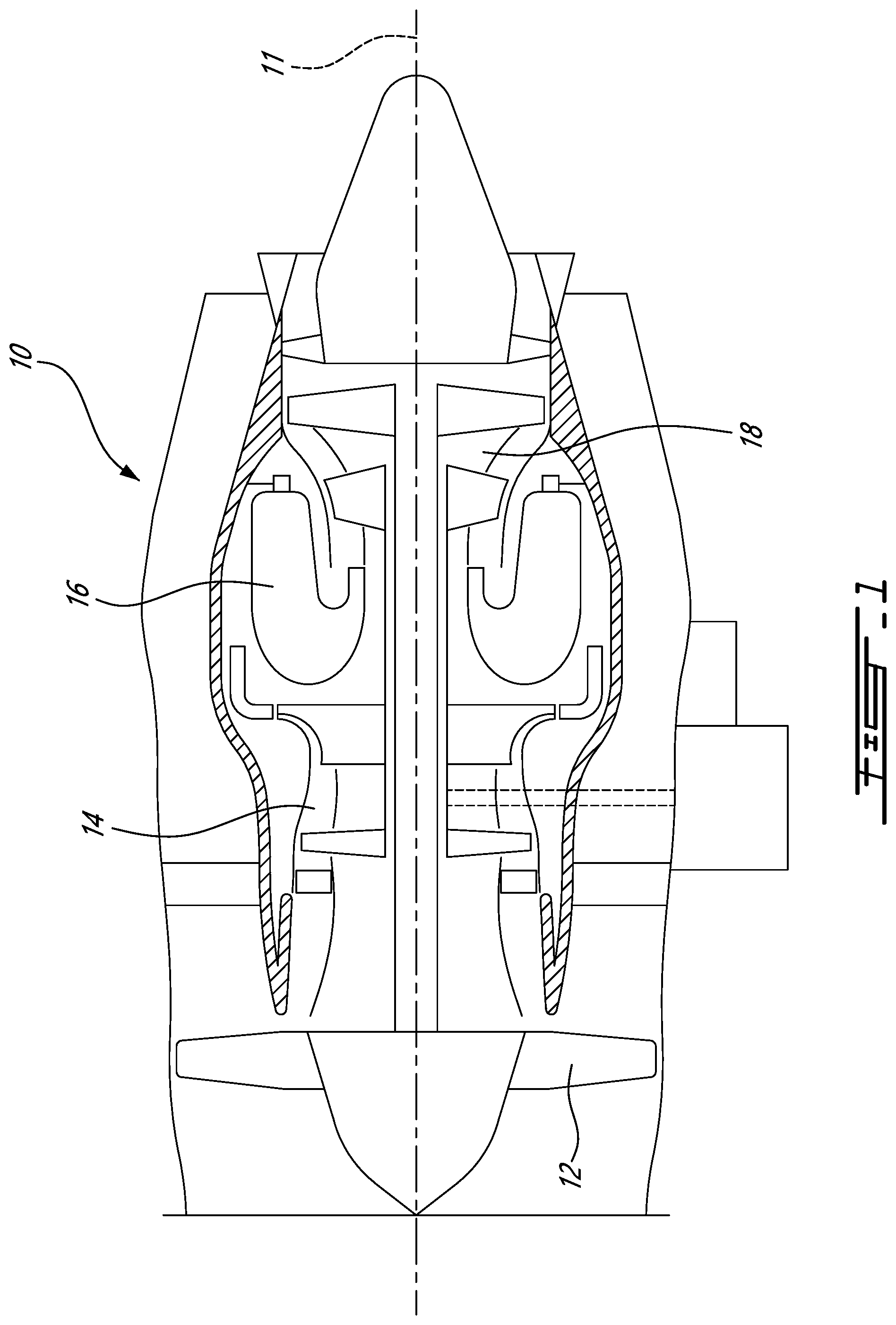 Patent US12508622 — Internal surface treatment device for hollow engine shaft and the like — Figure 1