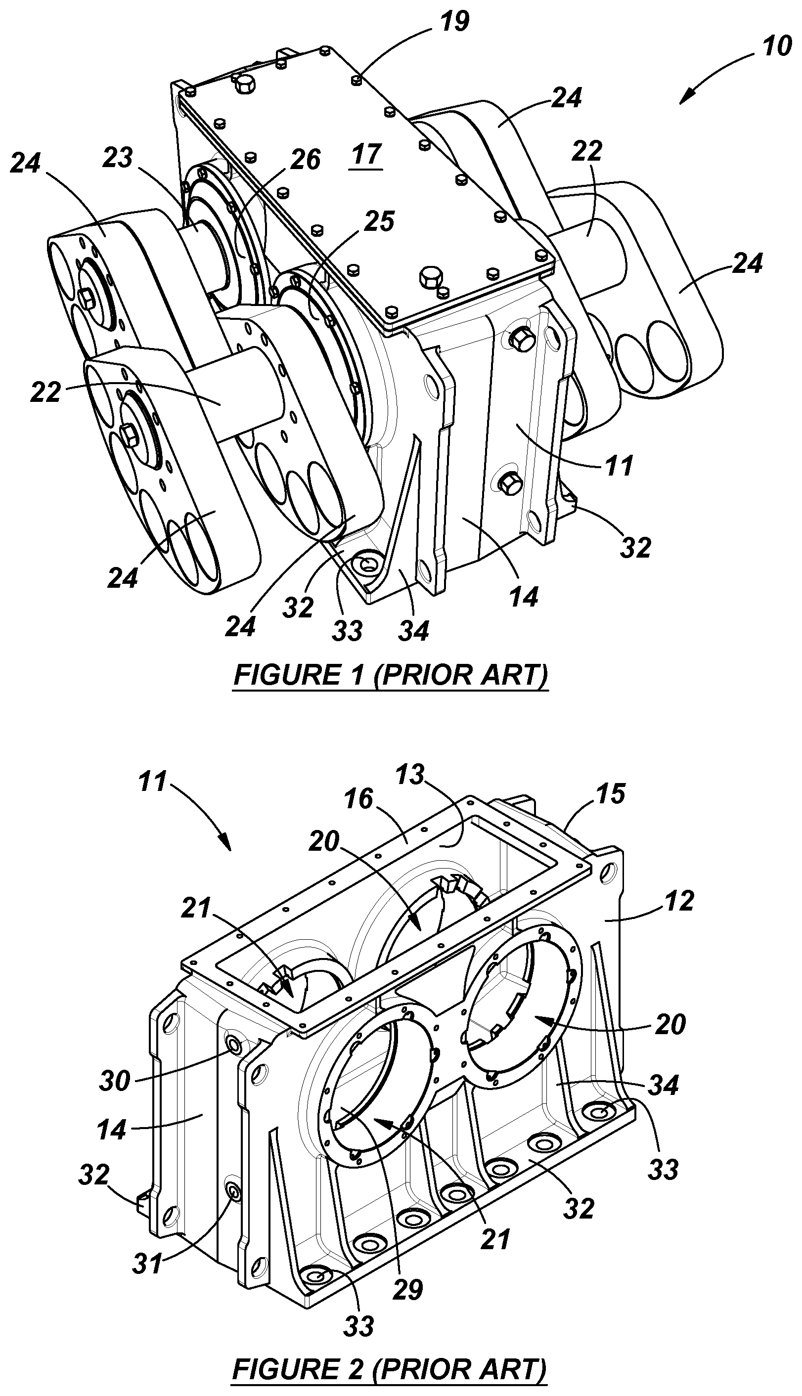 Patent US12508626 — Exciter with separate housing and mounting plate — Figure 1