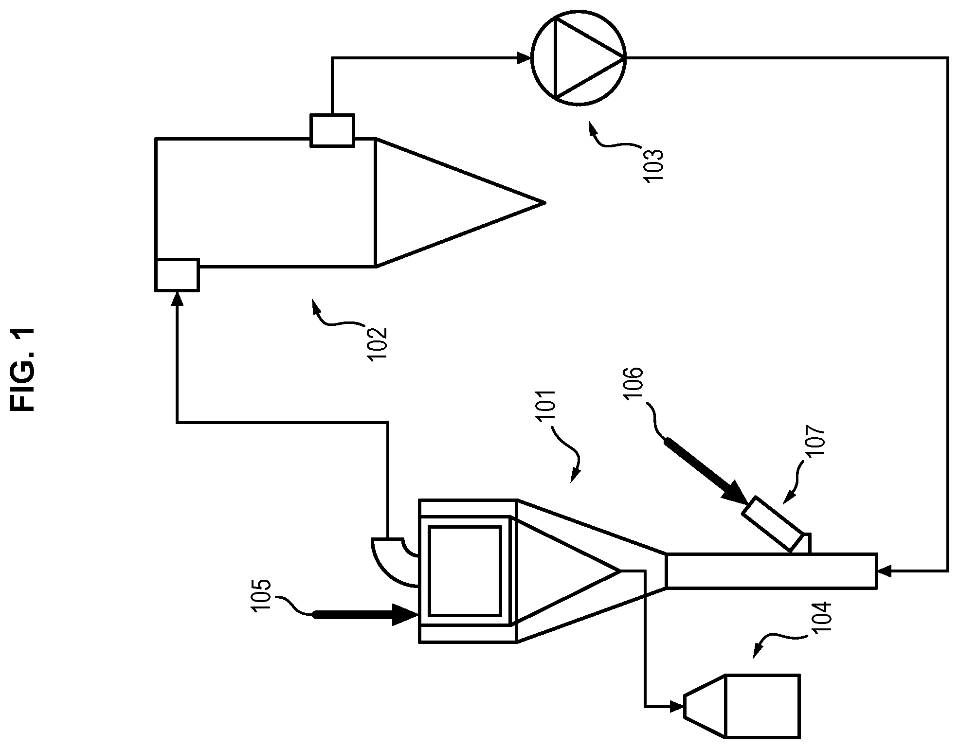 Patent US12508627 — Particle separation device for additive manufacture and additive manufacturing apparatus — Figure 1