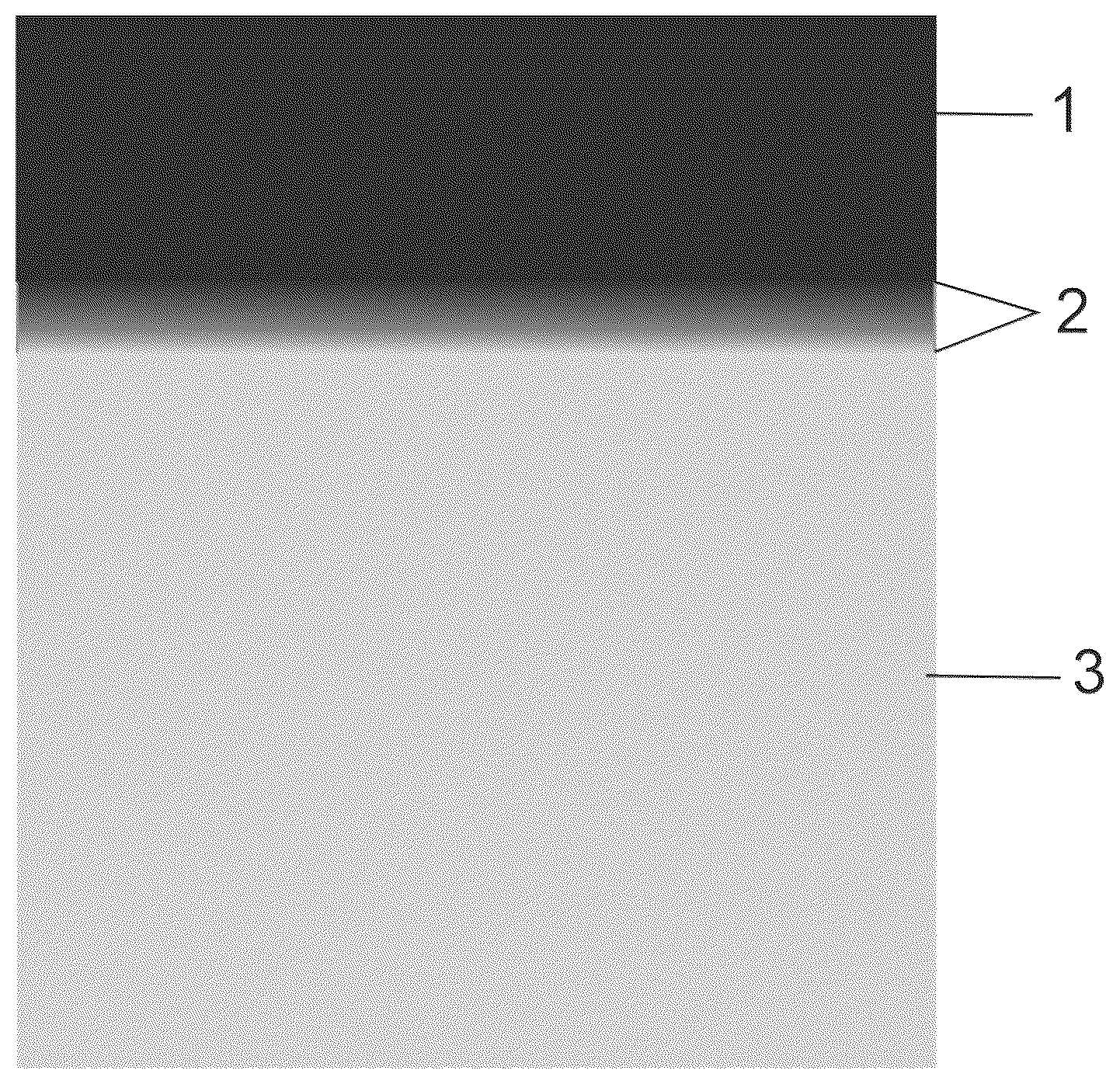 Patent US12508650 Figure 1 – Polycrystalline diamond composite sheet having continuous gradient transition layer and preparation method thereof