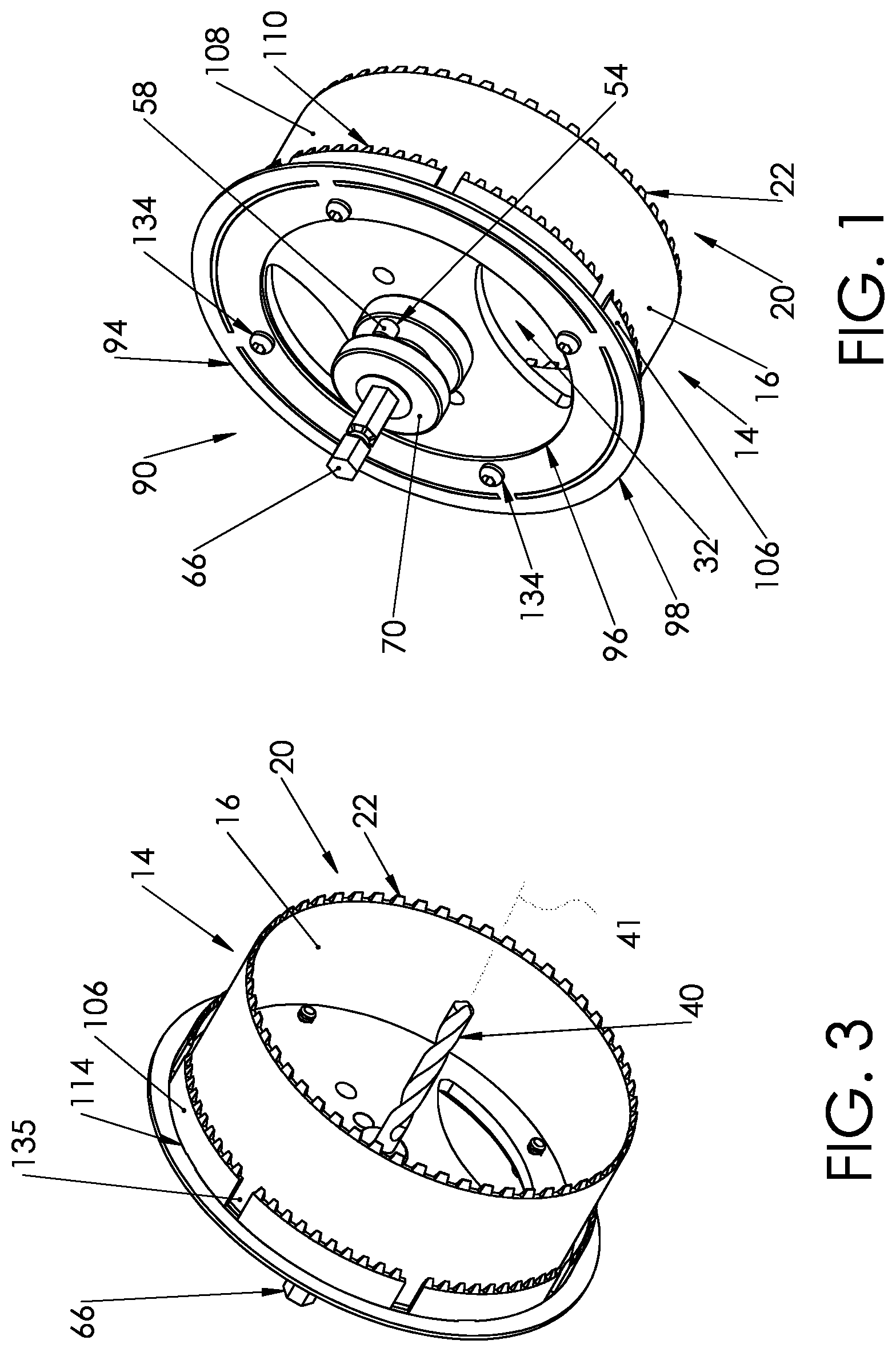 Patent US12508662 — Hole saw — Figure 1
