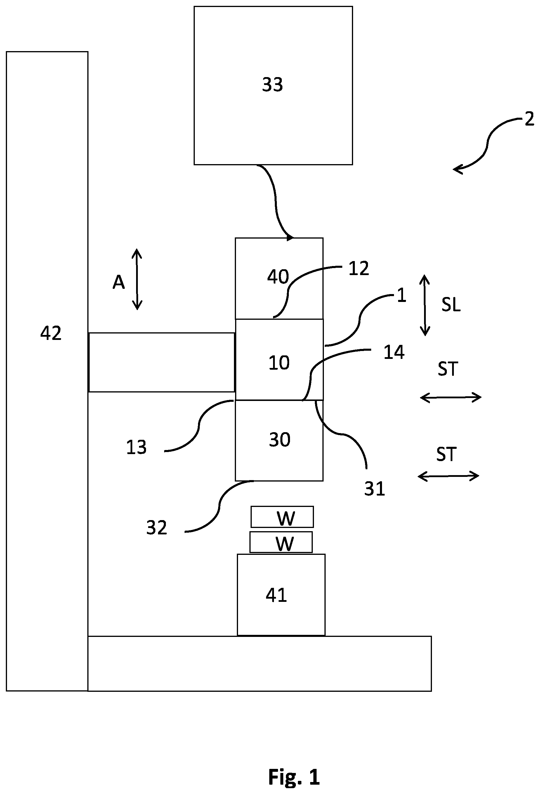 Patent US12508666 — Ultrasonic booster and device for processing workpieces — Figure 1