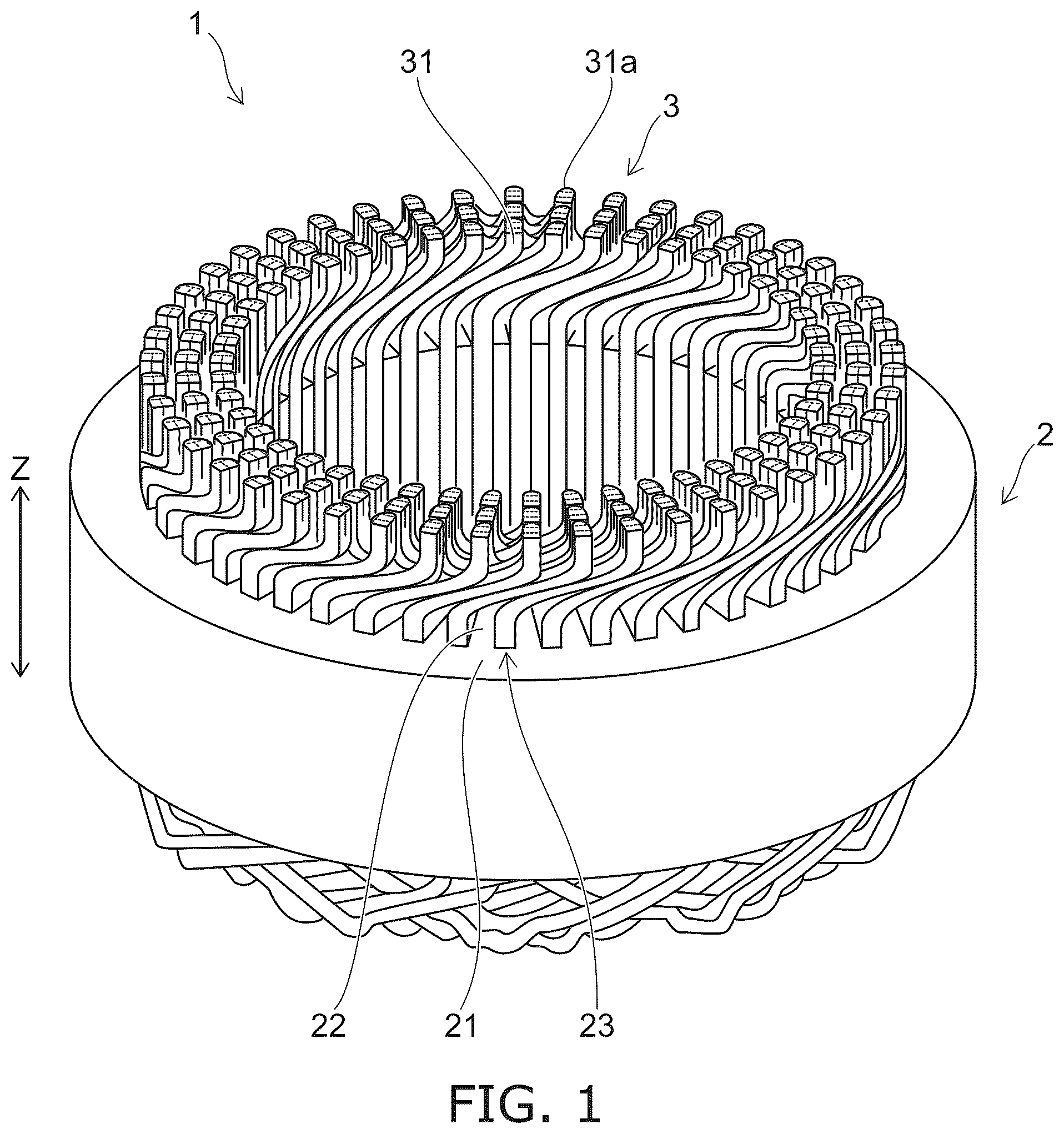 Patent US12508669 — Method for welding copper-including members, and method for manufacturing electrical rotating machine — Figure 1
