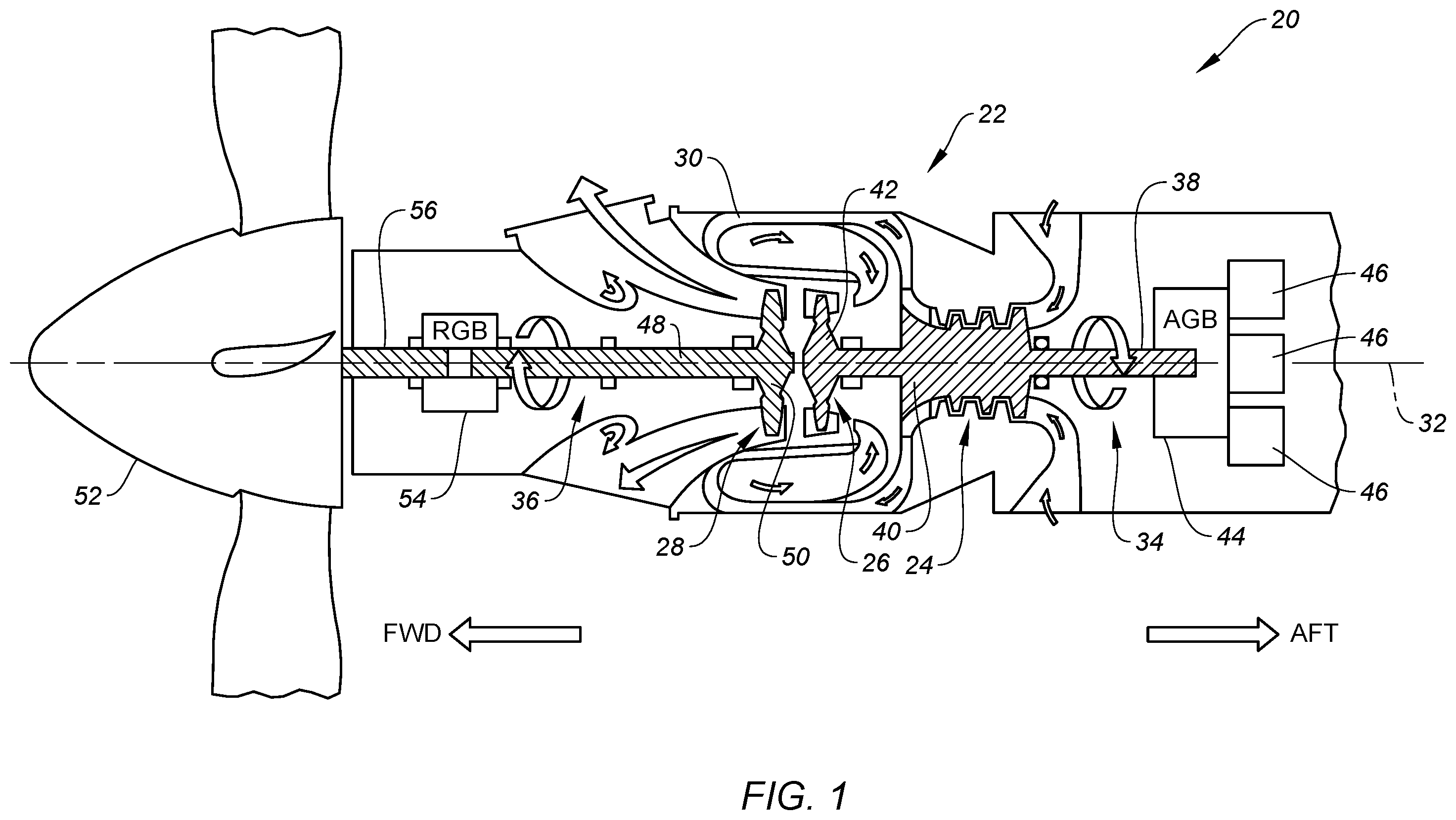 Patent US12508679 — System and method for repairing a housing for a gearbox — Figure 1
