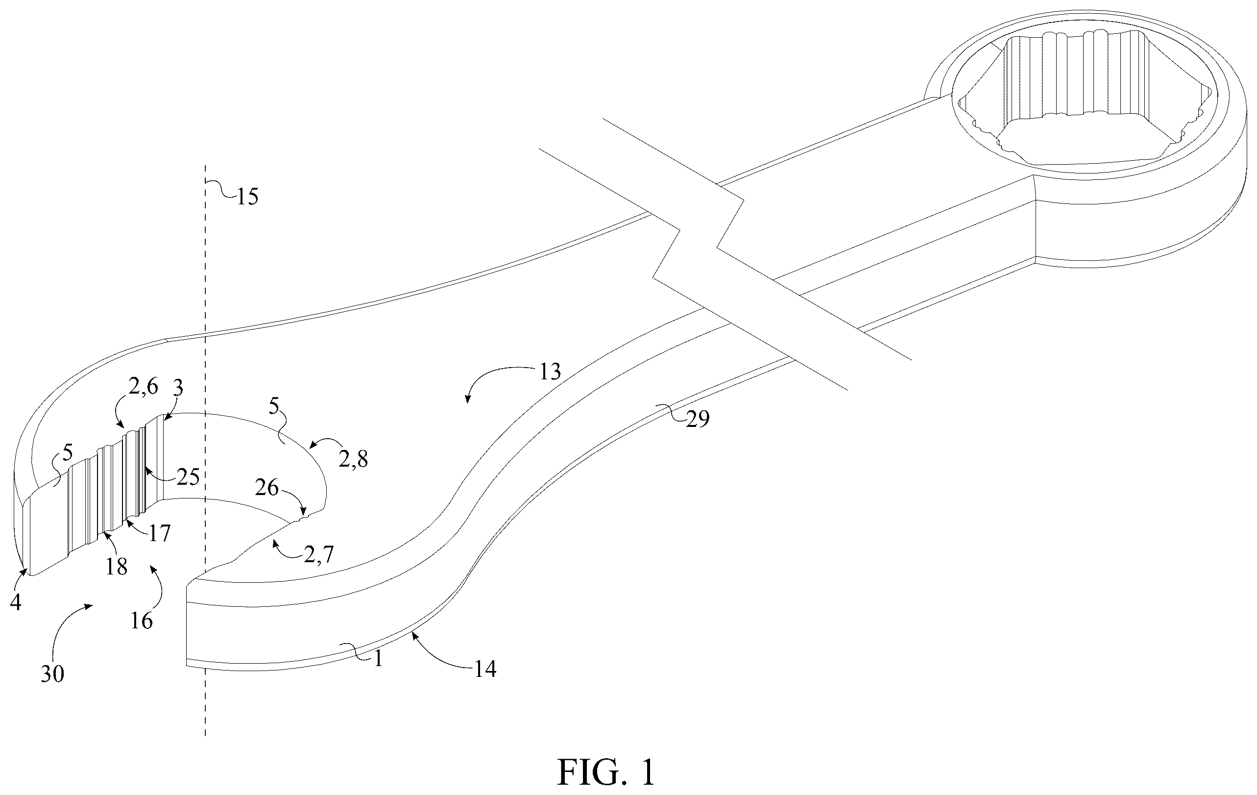 Patent US12508692 Figure 1 – Anti-slip torque tool