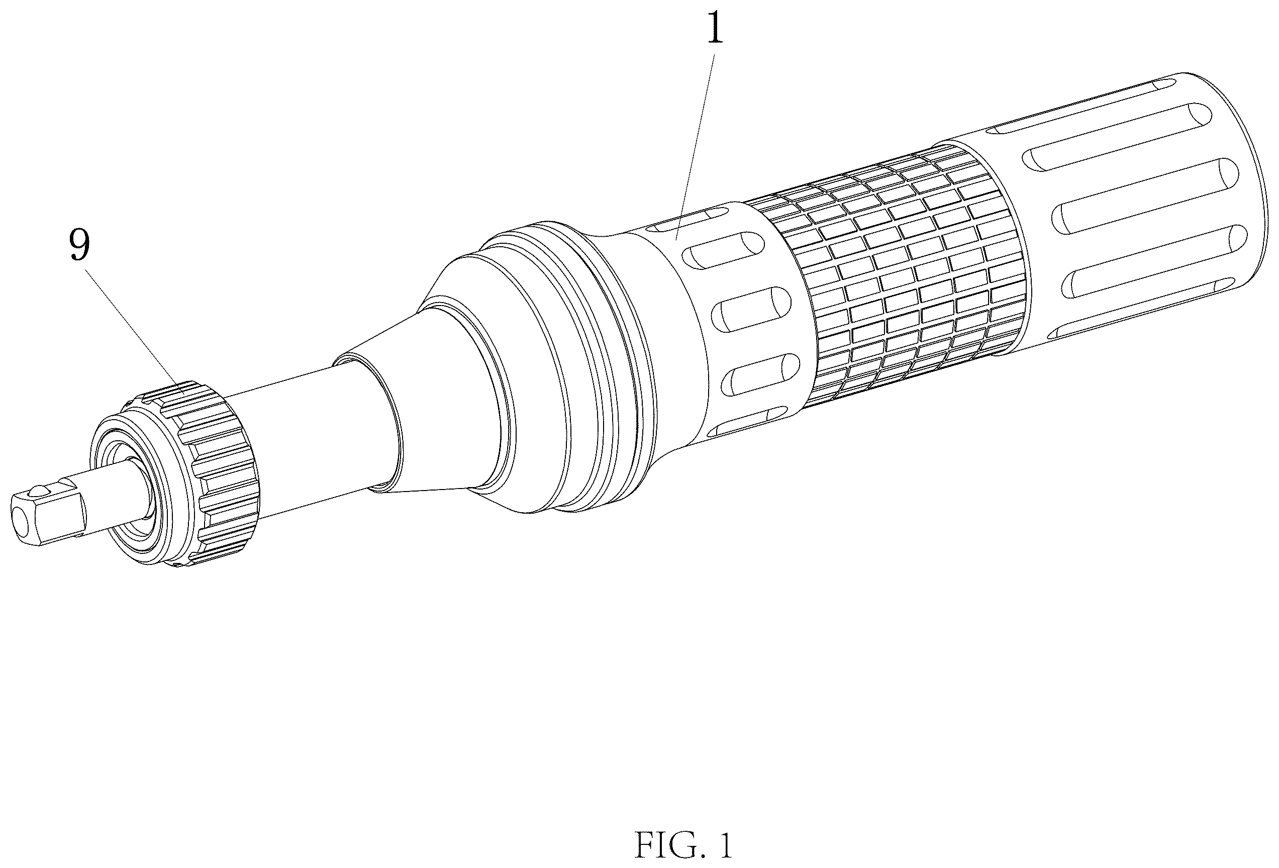Patent US12508697 — Torque screwdriver — Figure 1