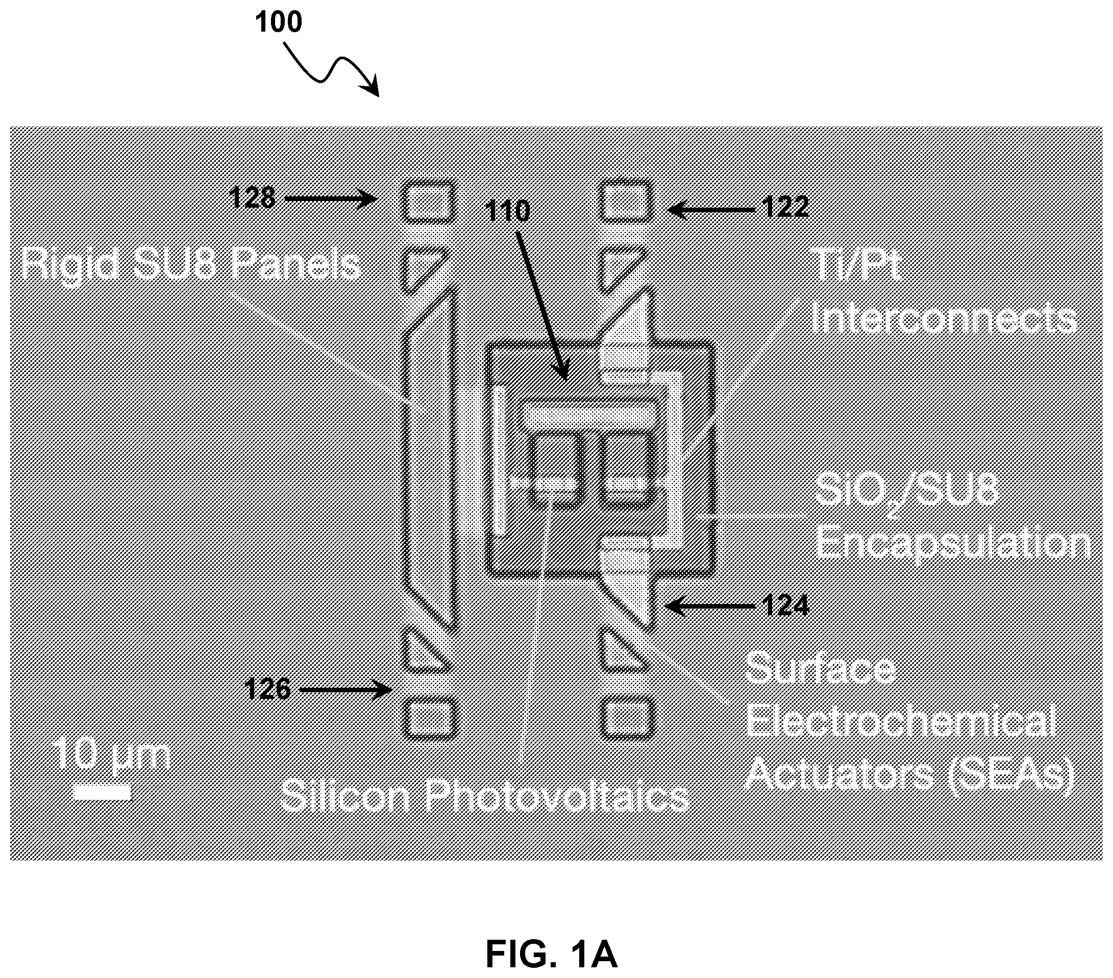 Patent US12508702 — Compact actuators, electrically programmable microscale surface oxide memory actuators and related robotic devices — Figure 1